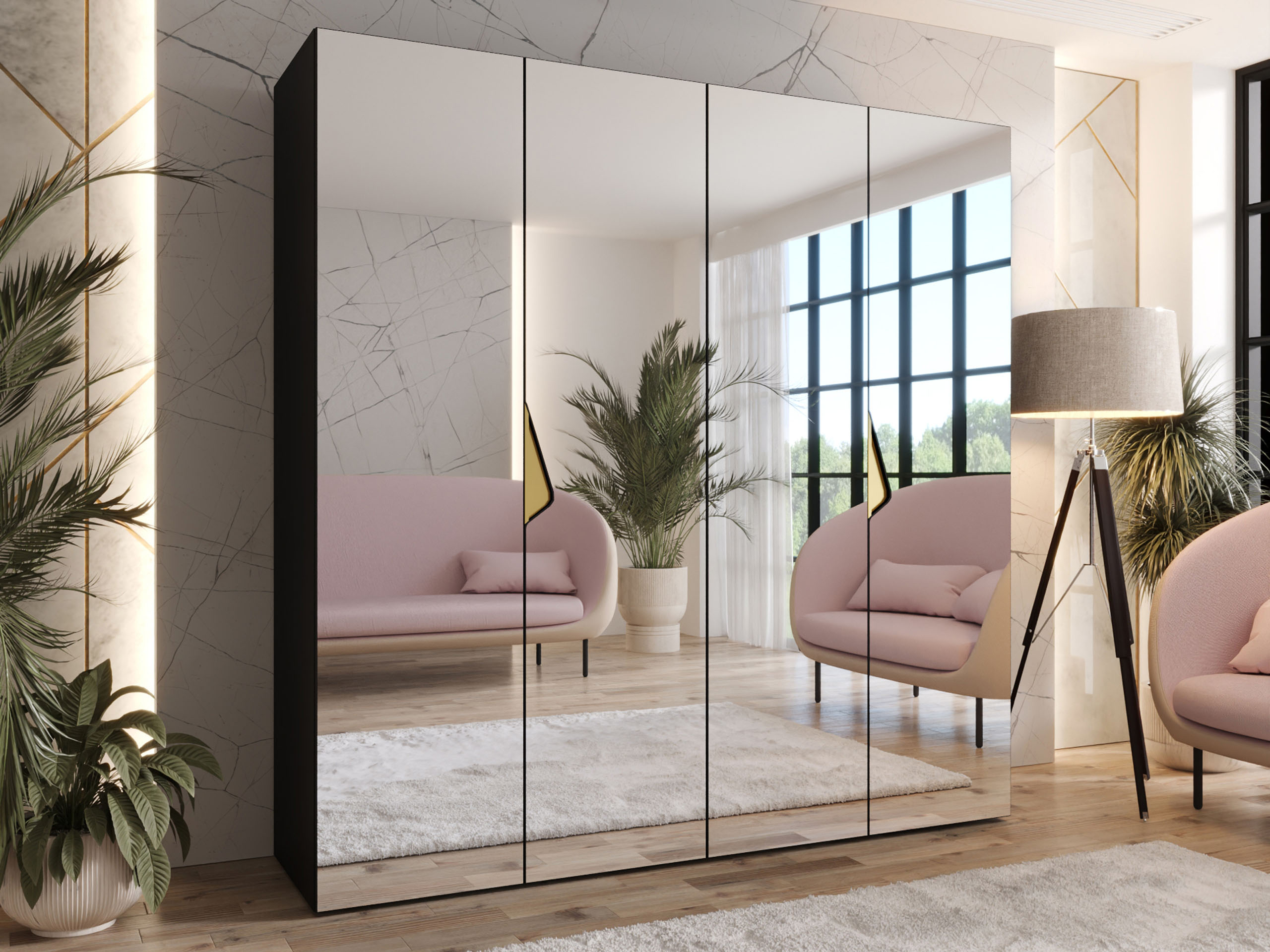 Armoire Hartford 630 (Noir)