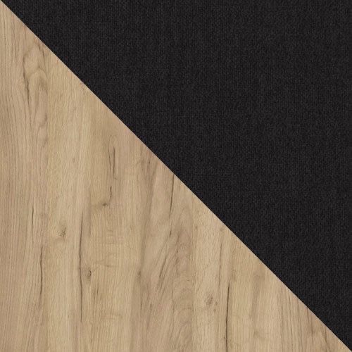Lit boxspring ComfiDream Miraena (Chêne doré + Soro 100)