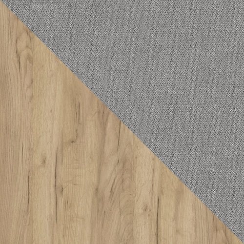 Lit boxspring ComfiDream Odelra (Chêne doré + Soro 90)