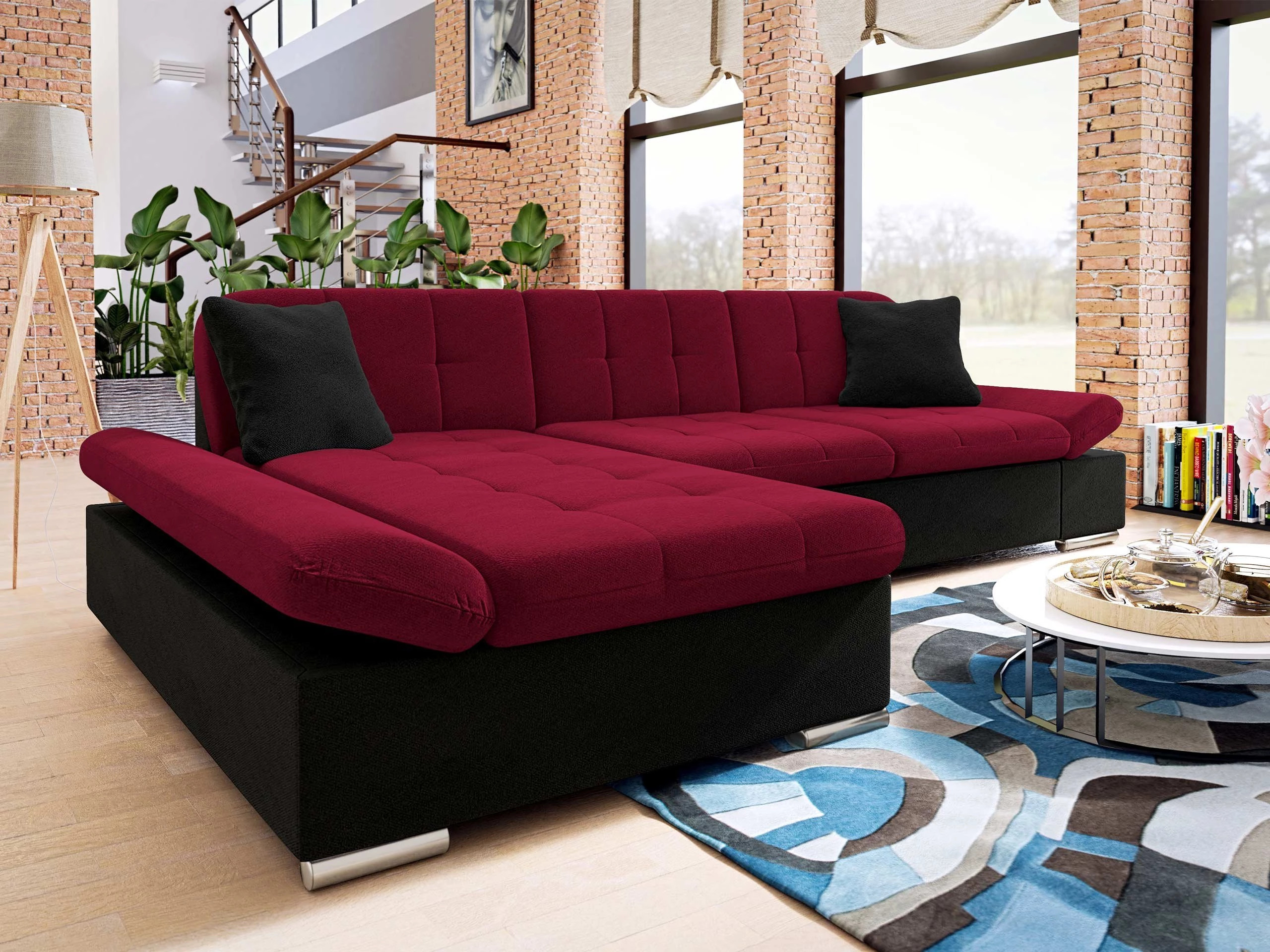Canapé d'angle Comfivo Sanitas I (Kronos 07 + Kronos 02)