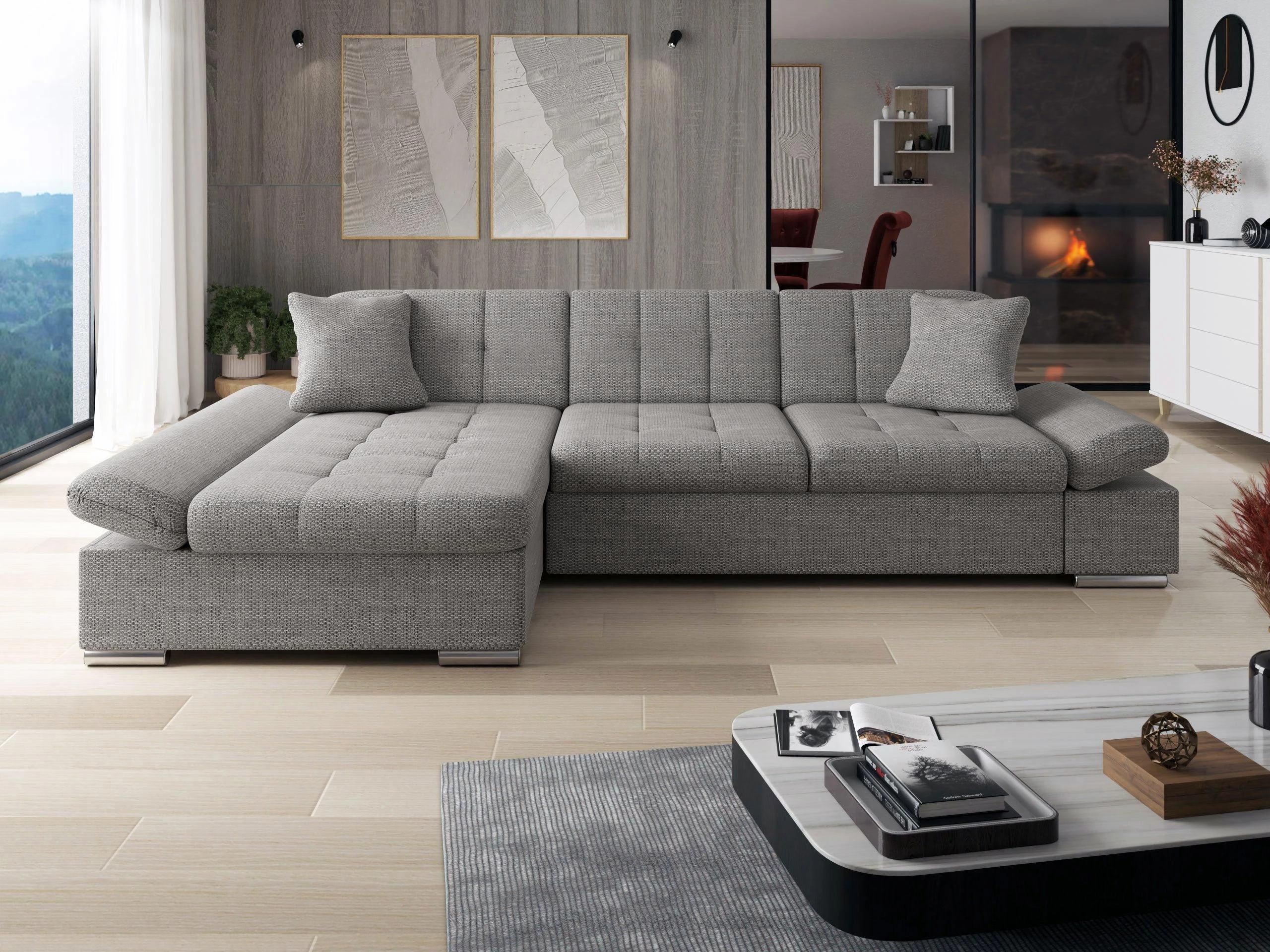Canapé d'angle Comfivo Serenitas (Lawa 05)