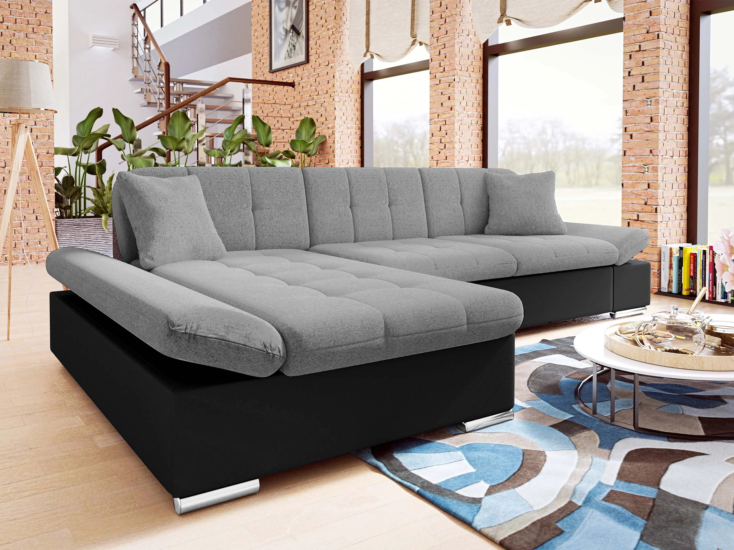 Canapé d'angle Comfivo Serenitas (Soft 011 + Soul 17)