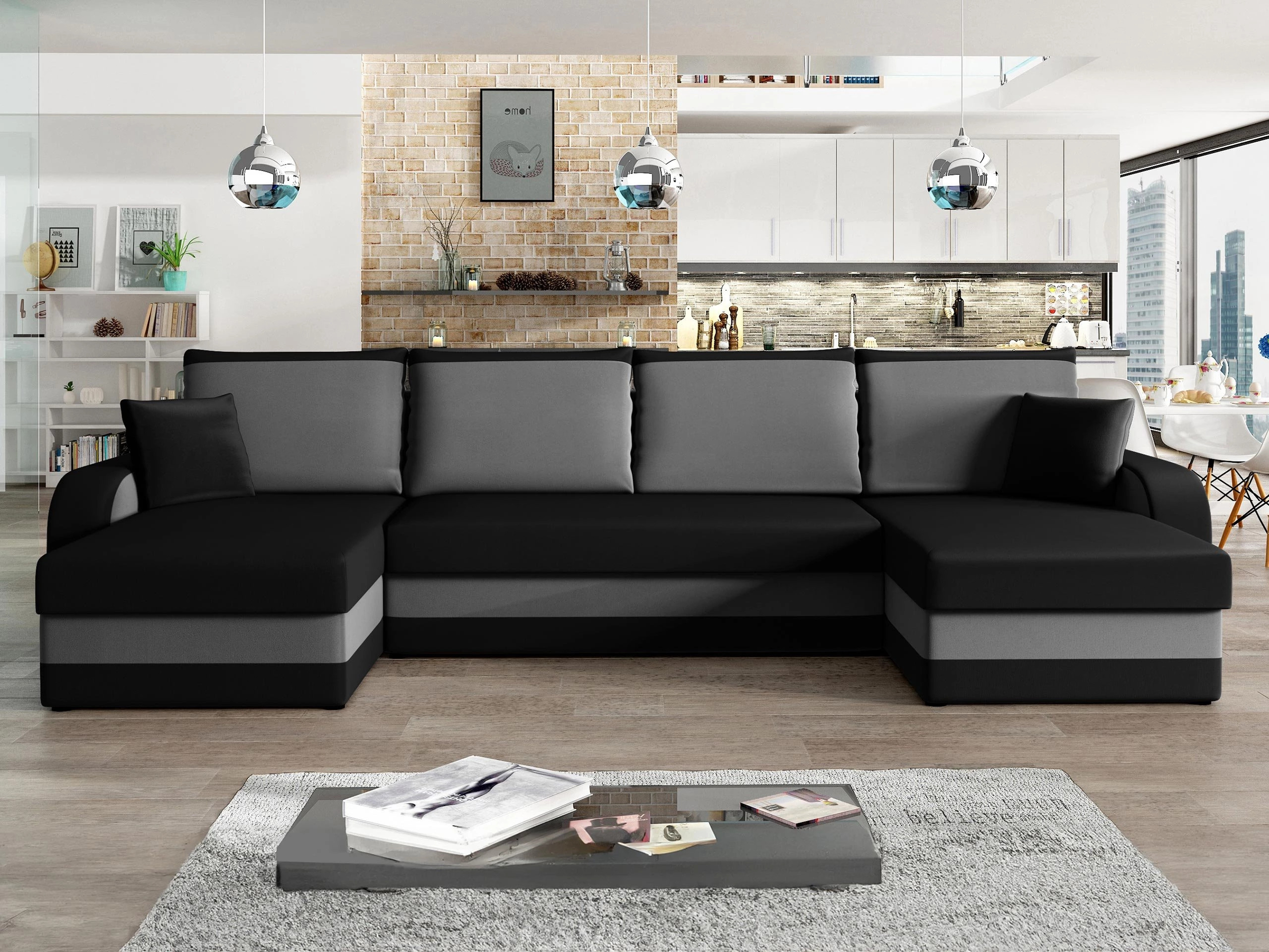 Canapé d'angle Comfivo Melissa III (Manila 18 + Manila 16)