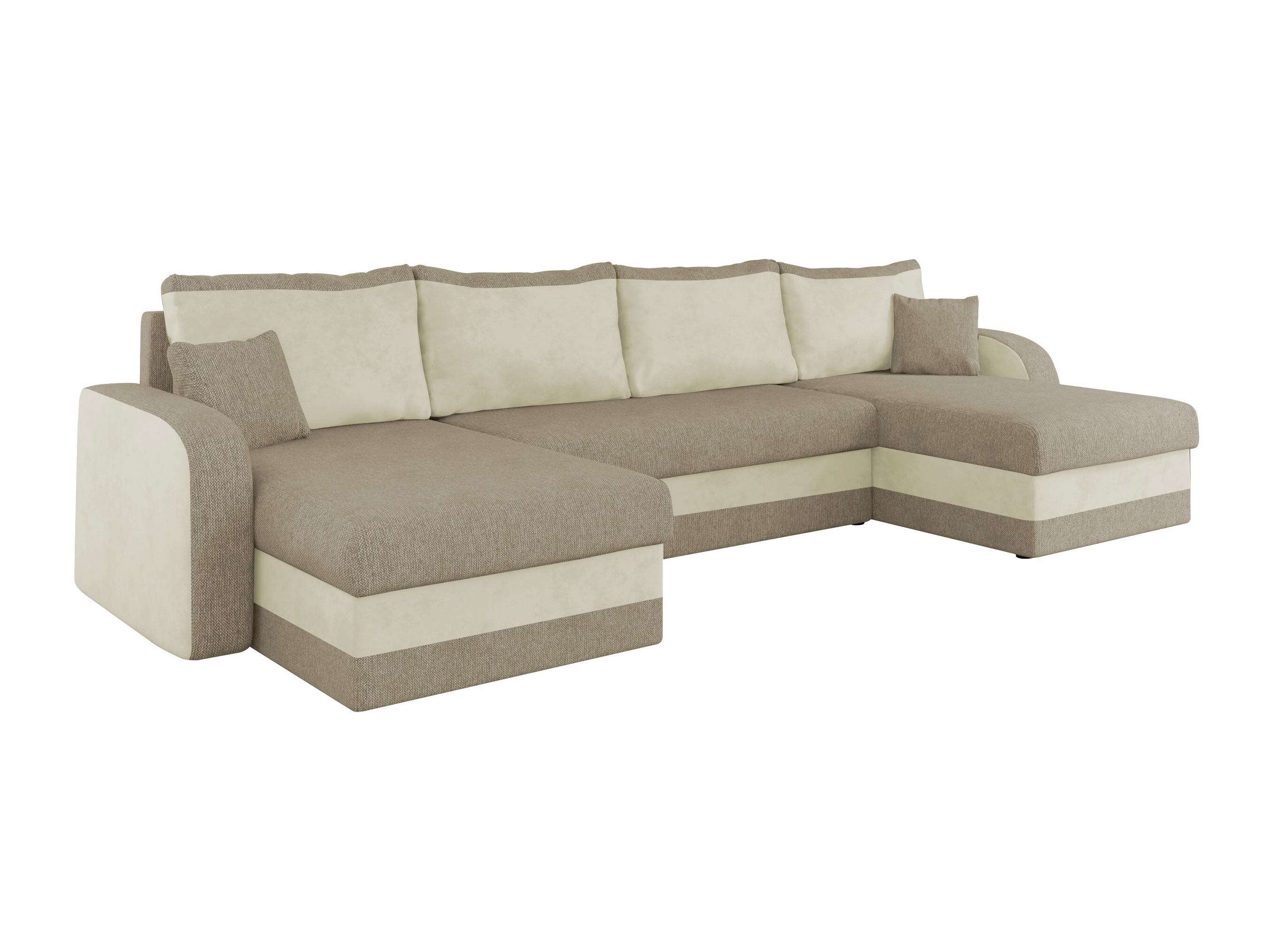 Canapé d'angle Comfivo Melissa III (Matana 17 + Polo 872)