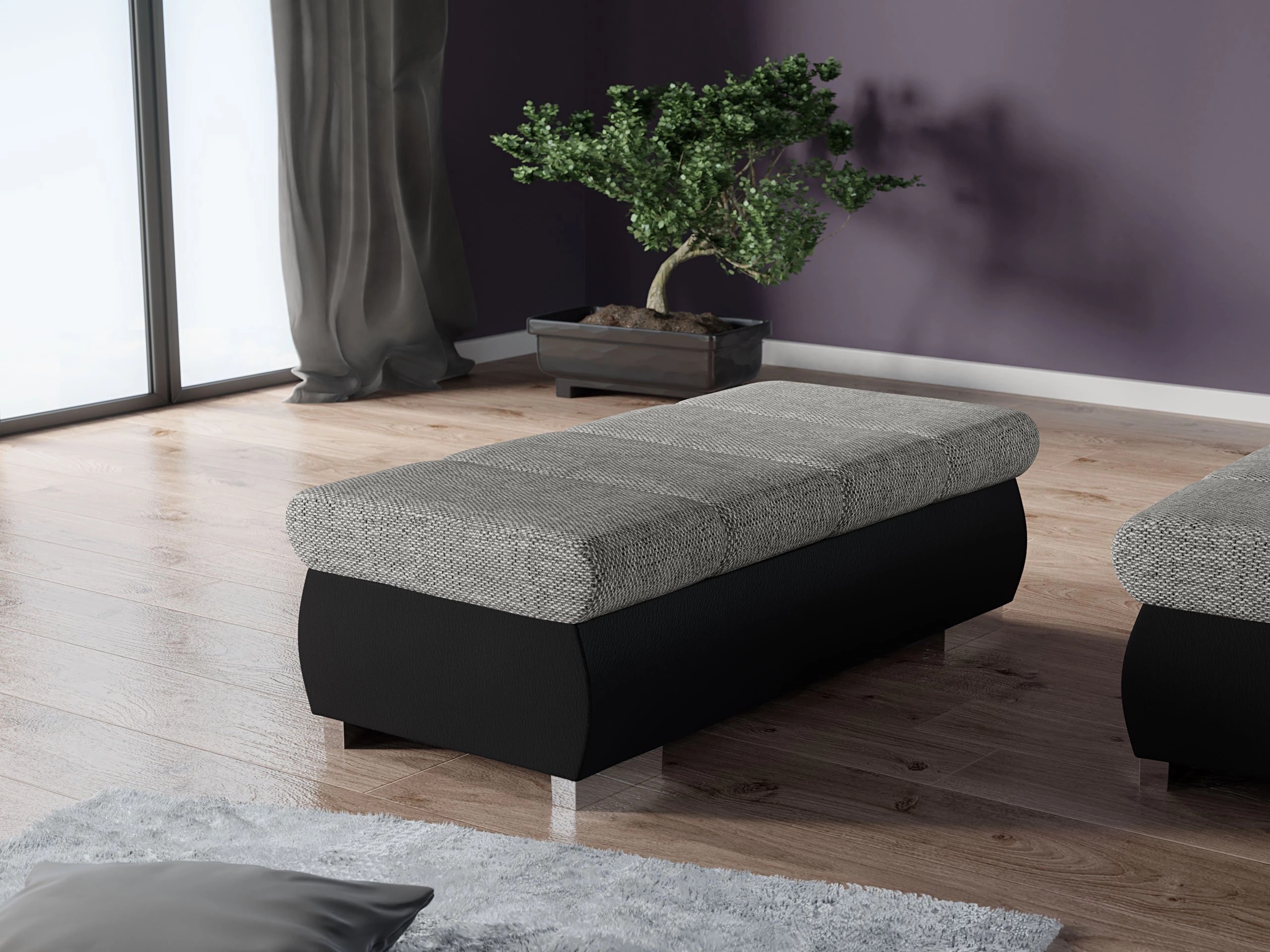 Banc rembourré Comfivo Olivetum I (Soft 011 + Lawa 05)