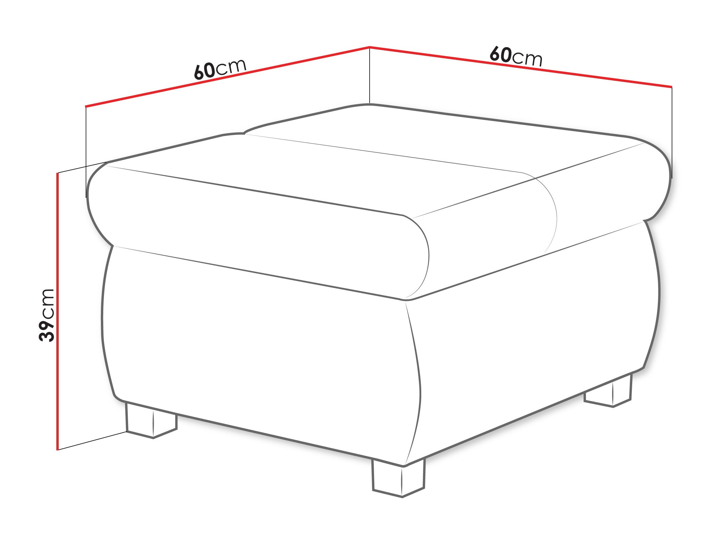 Pouf Comfivo Olivetum (Soft 017 + Lawa 05)