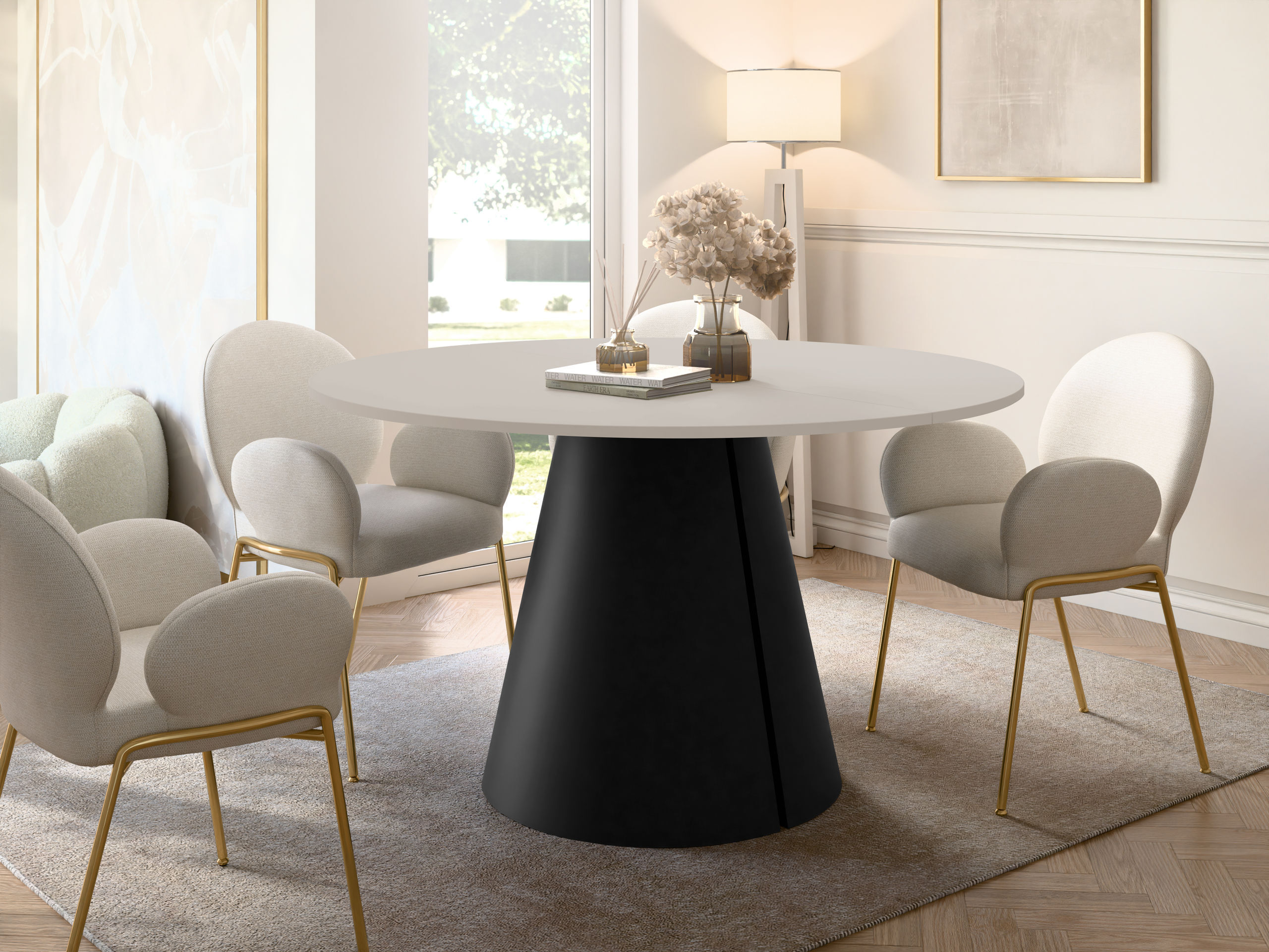 Table Oswego 165 (Cachemire)