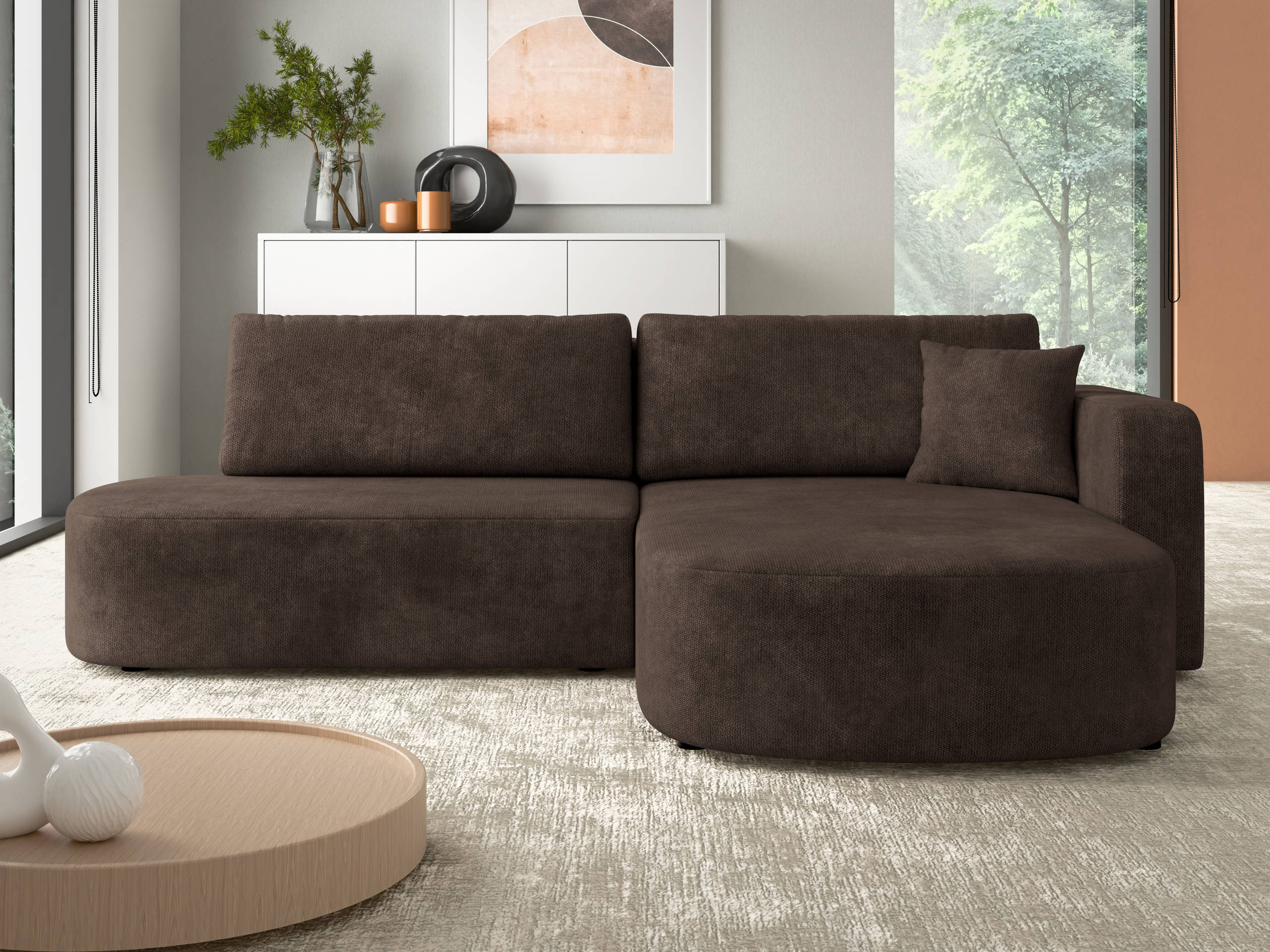 Canapé d'angle TrendyNest Infa (Lumo 40)