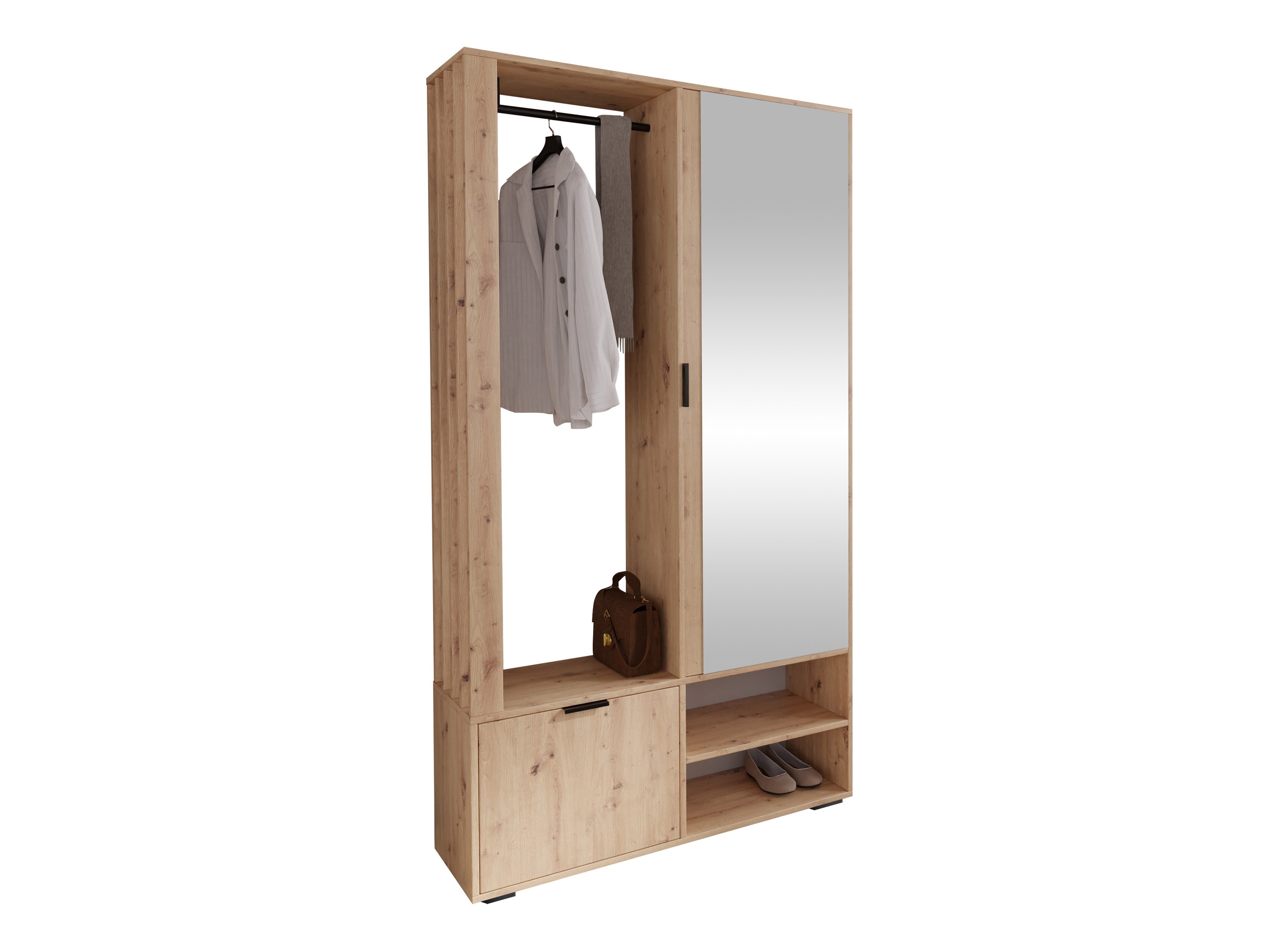 Meuble d'entrée Vinea (Chêne Artisan)