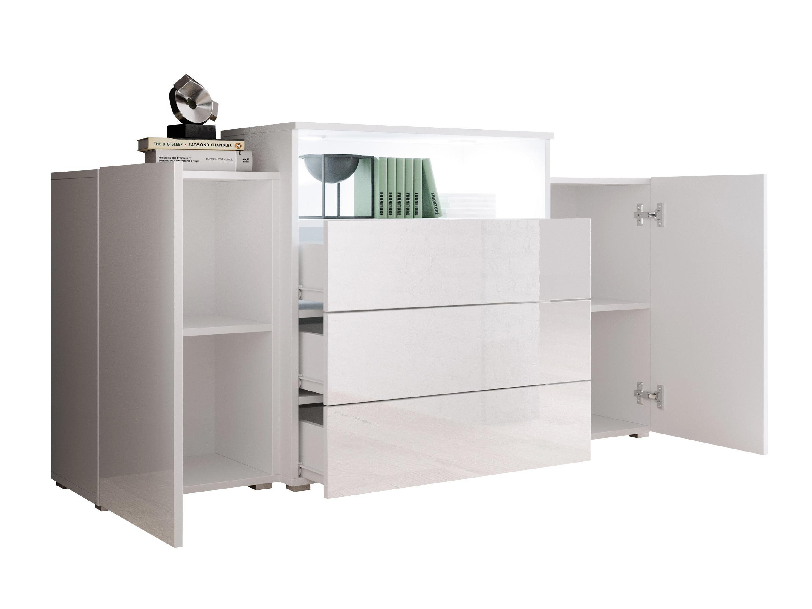 Commode Sarasota 127 (Chêne wotan)