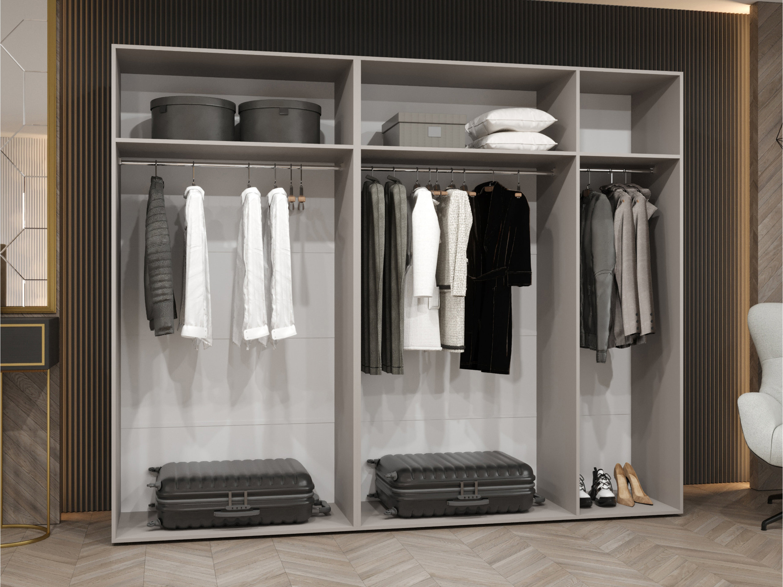 Armoire Hartford 616 (Noir)