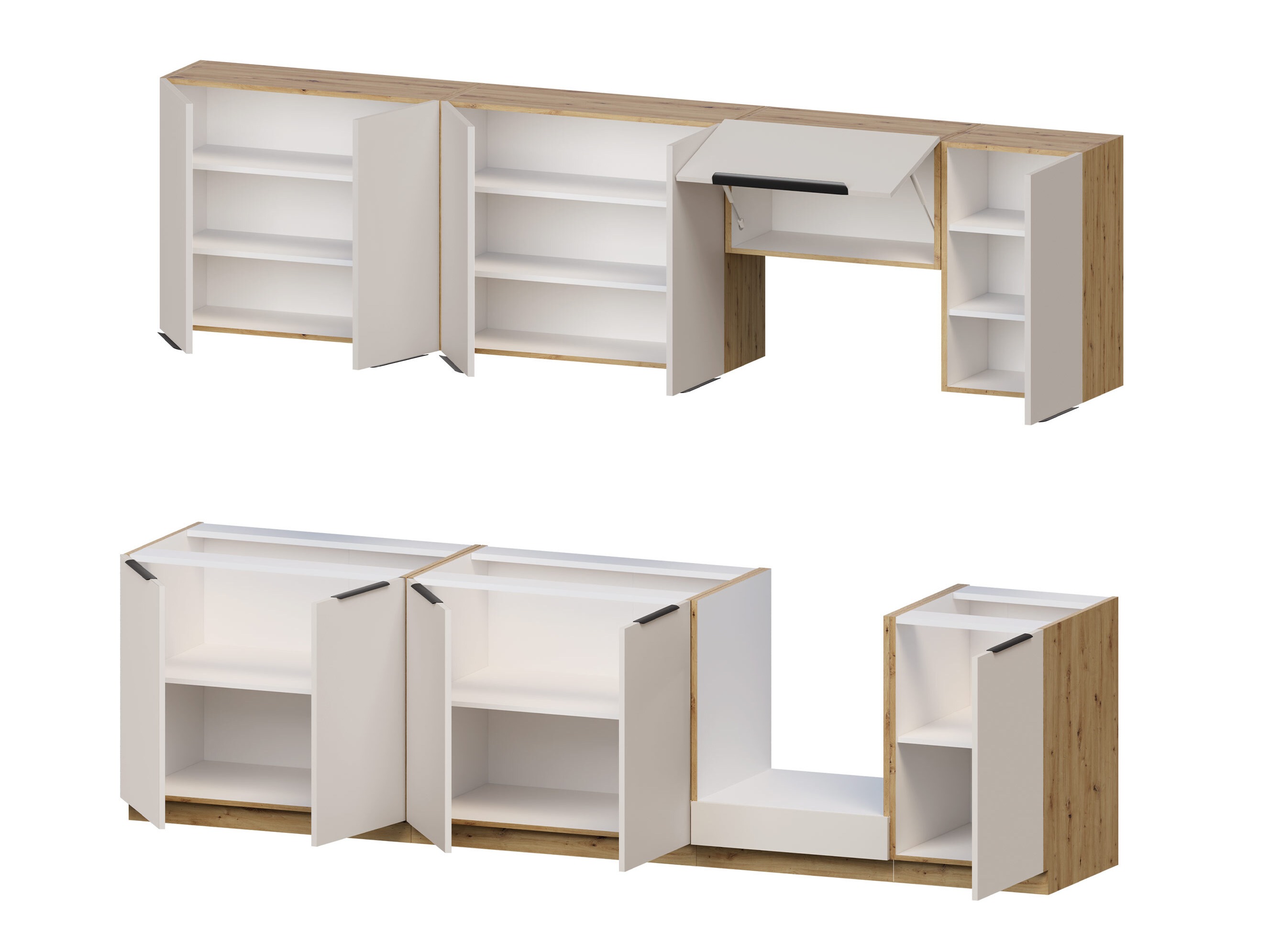 Cuisine complète modulaire Sole 158