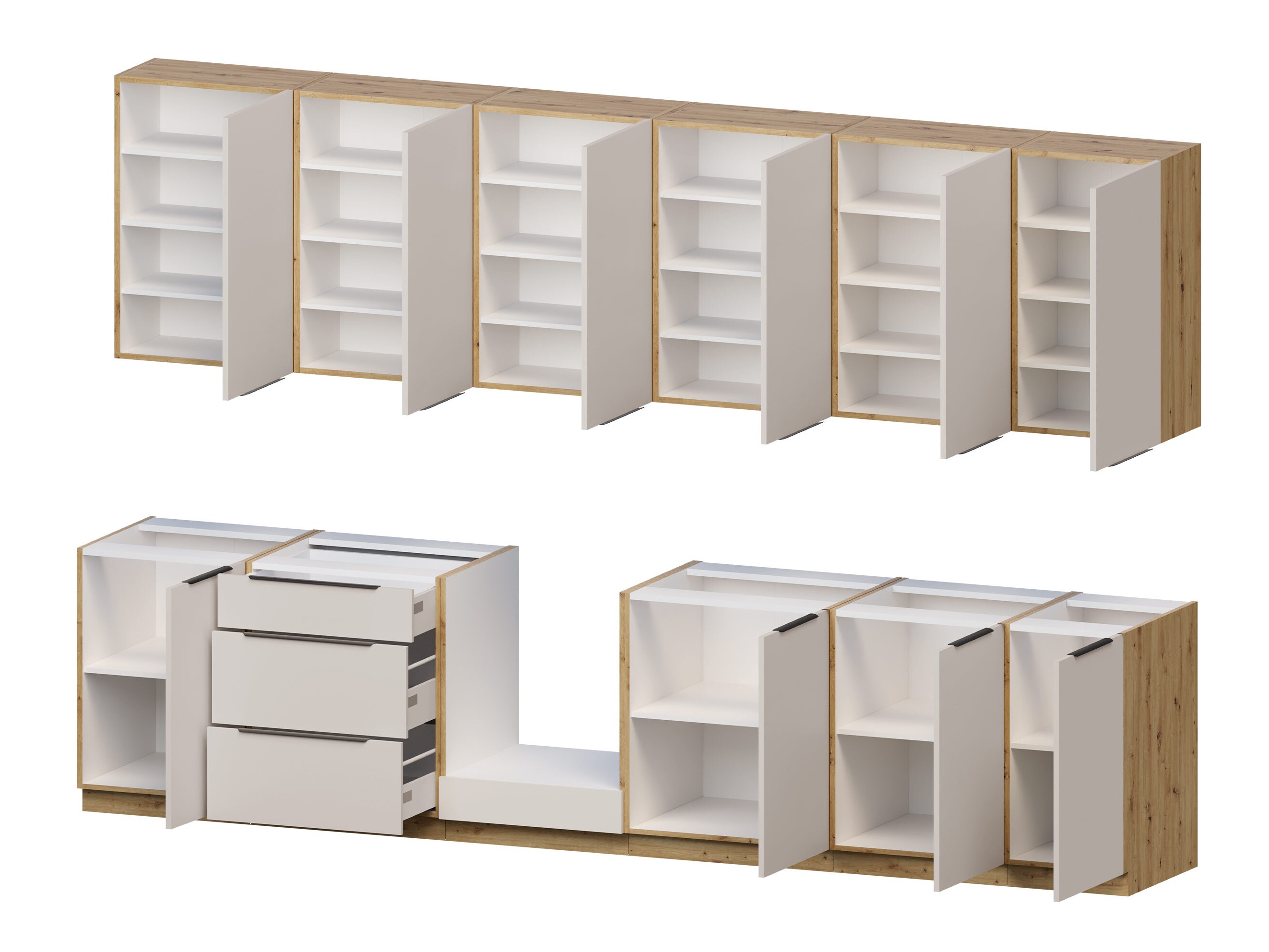 Cuisine complète modulaire Sole 159