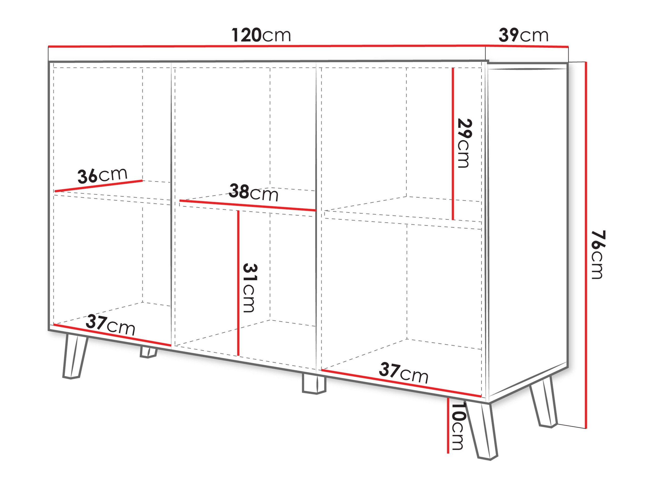 Buffet Levtive 102 (Cachemire)