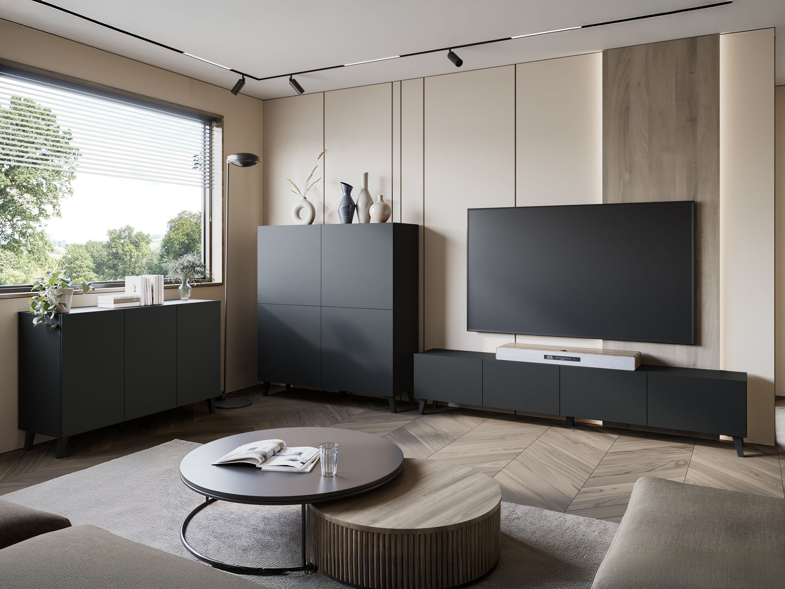 Buffet Levtive 102 (Graphite)