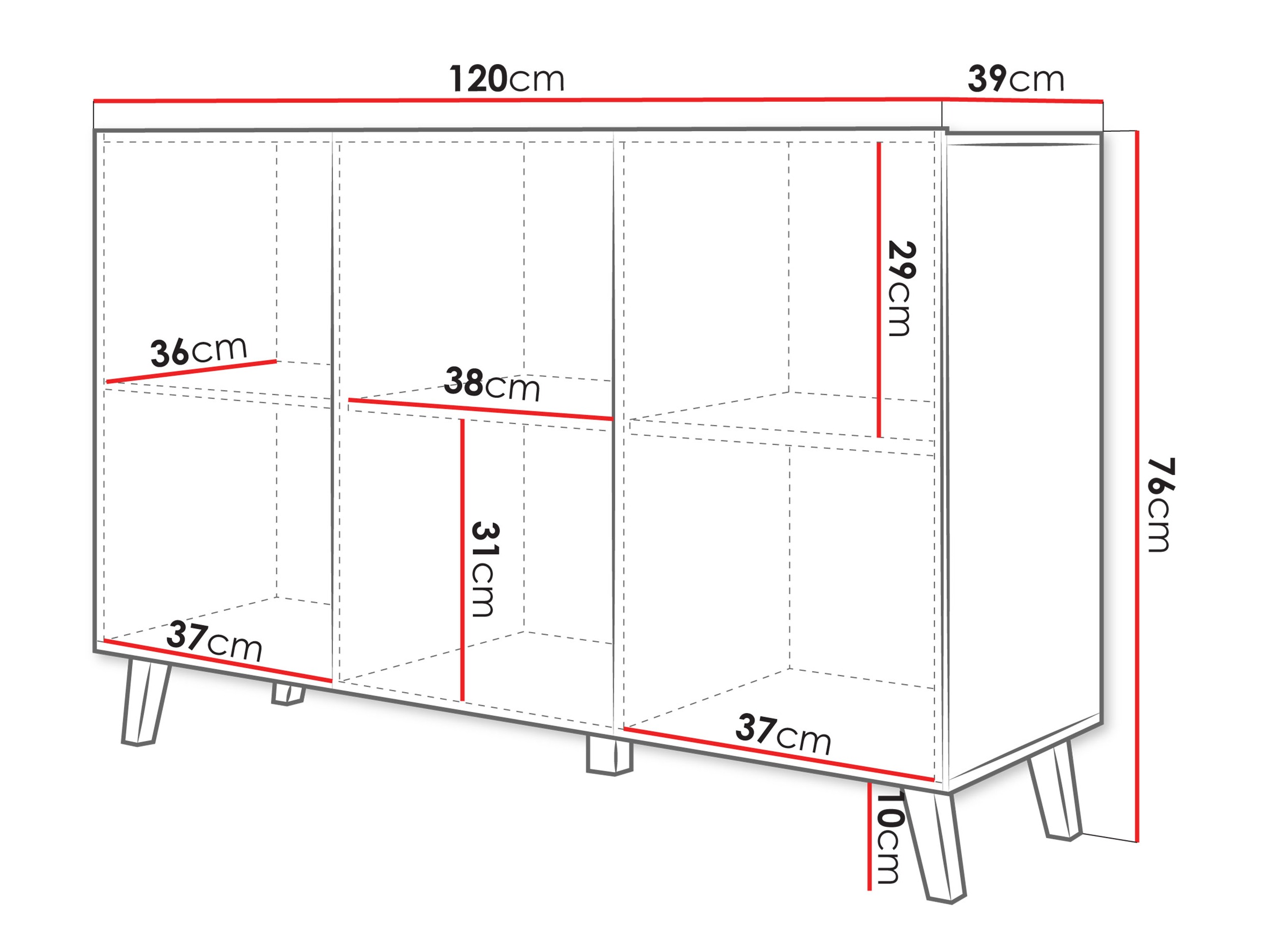 Buffet Levtive 102 (Graphite)