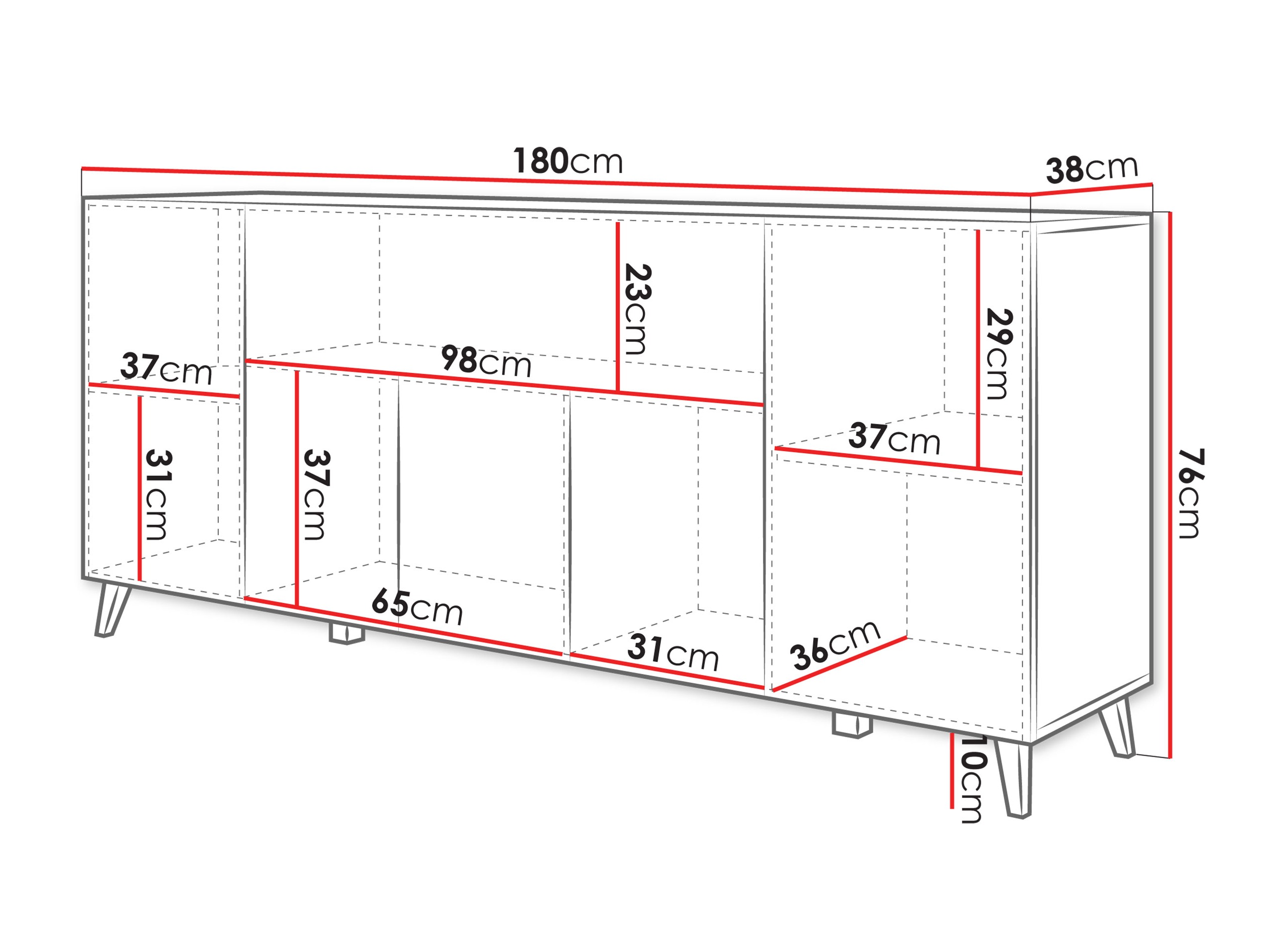 Buffet Levtive 103 (Graphite)