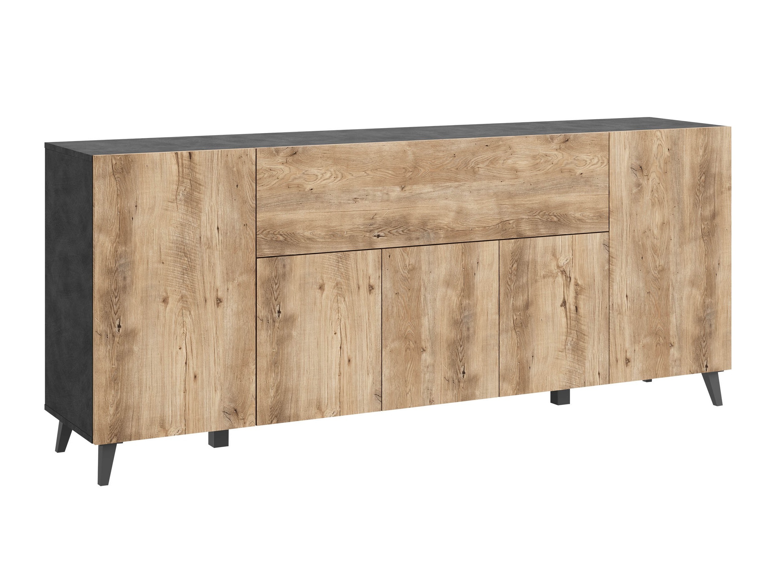 Buffet Levtive 103 (Matera gris + Châtaigne)