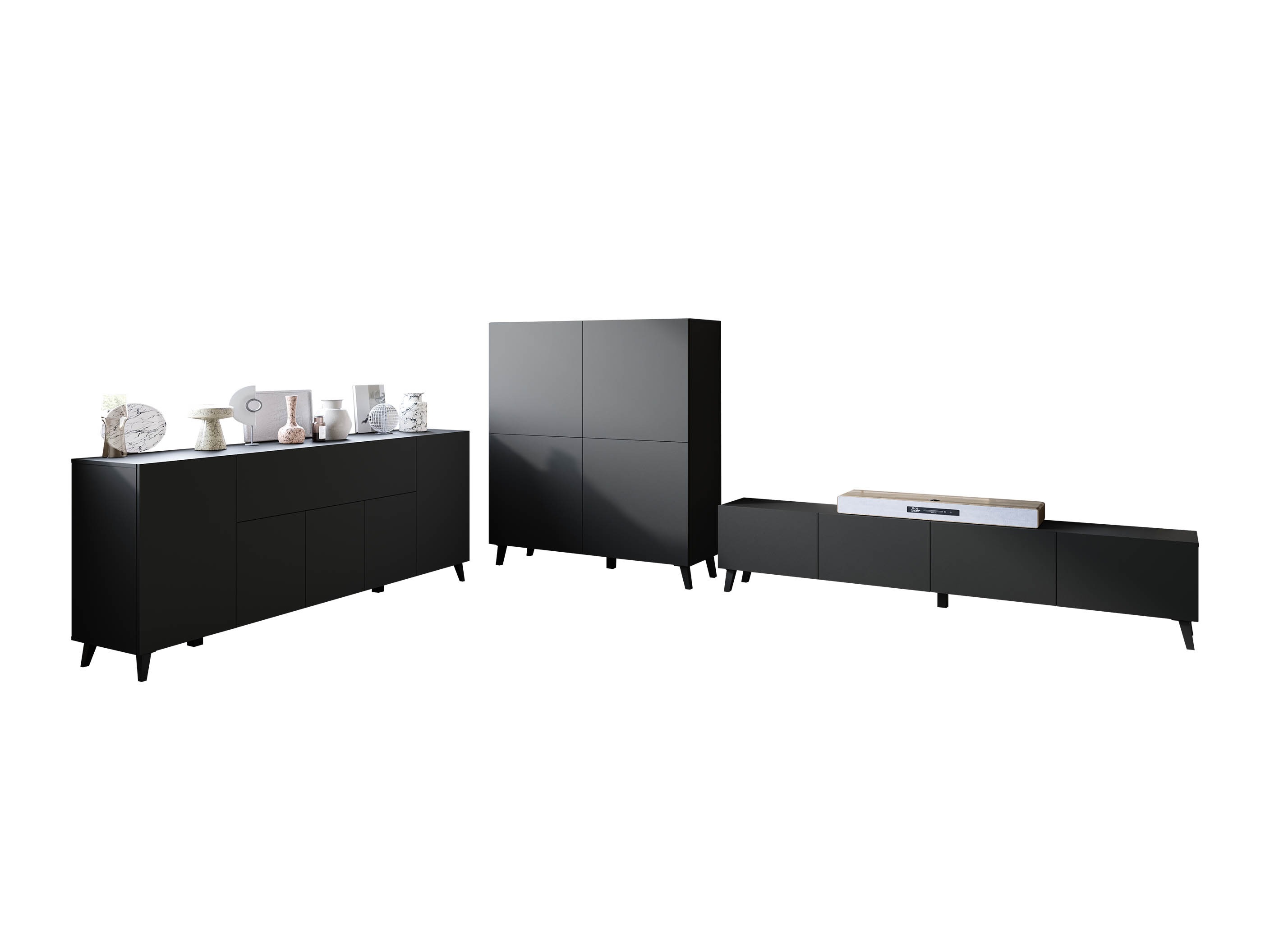 Ensemble de salon Levtive 104 (Graphite)