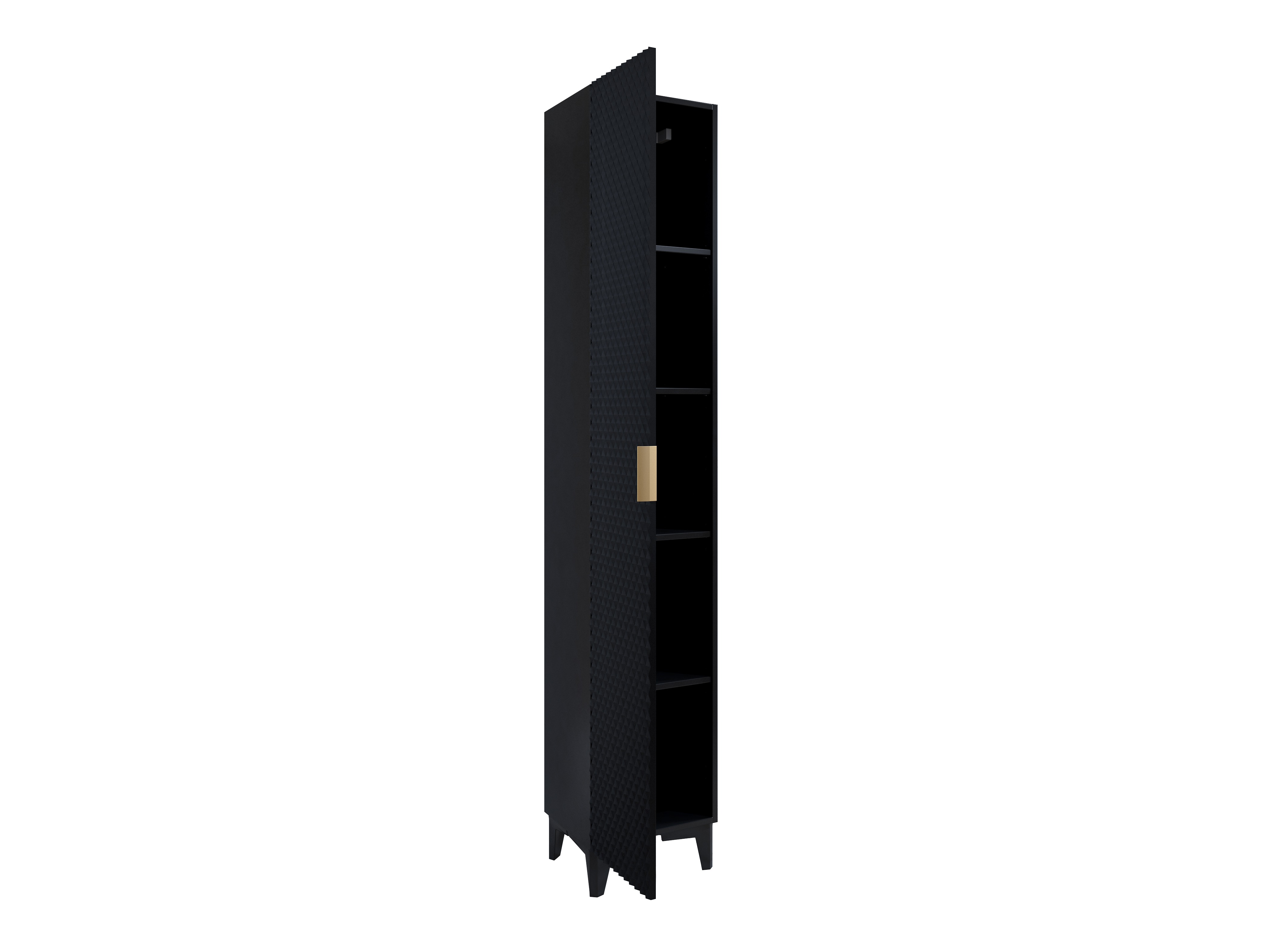 Armoire de bain à poser Liretu 100 (Noir)