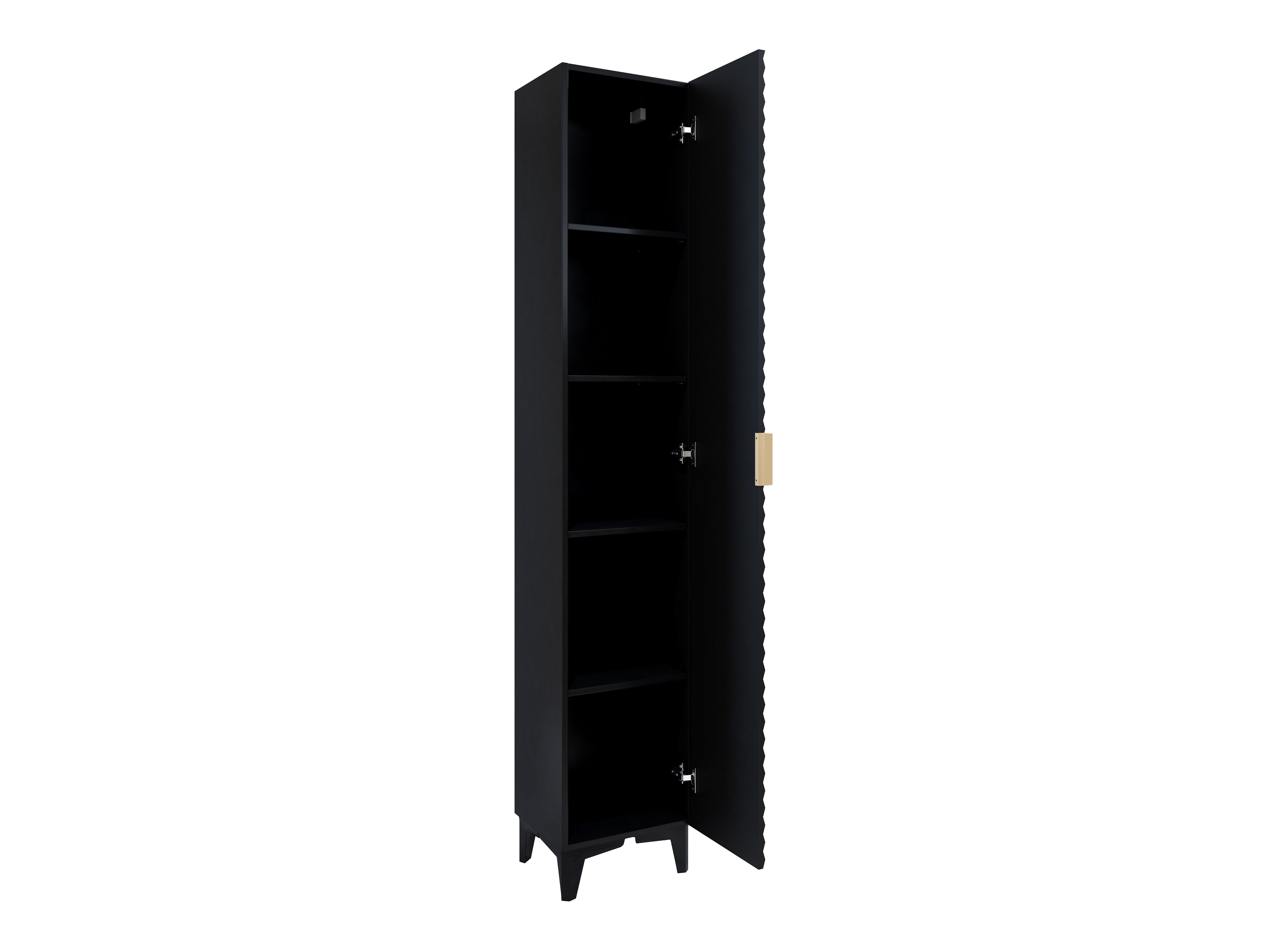 Armoire de bain à poser Liretu 100 (Noir)