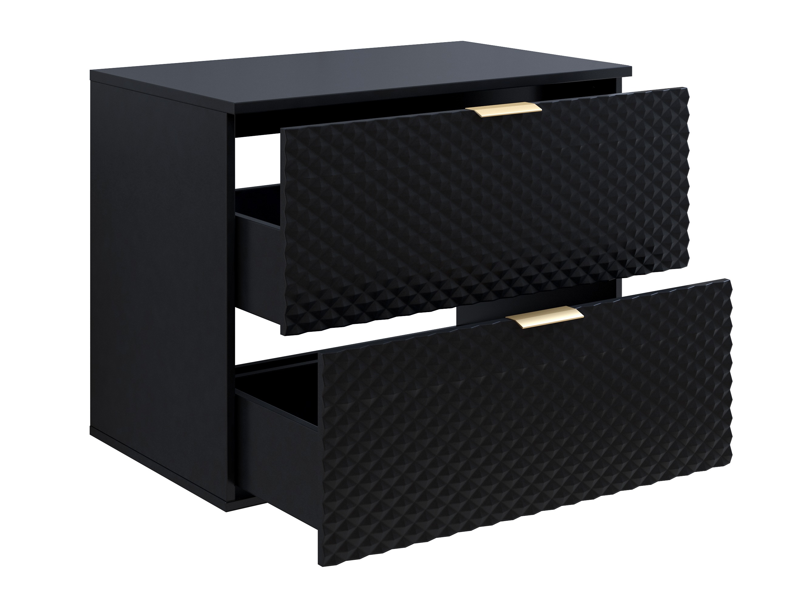 Armoire de salle de bains murale pour lavabo Liretu 107 (Noir)