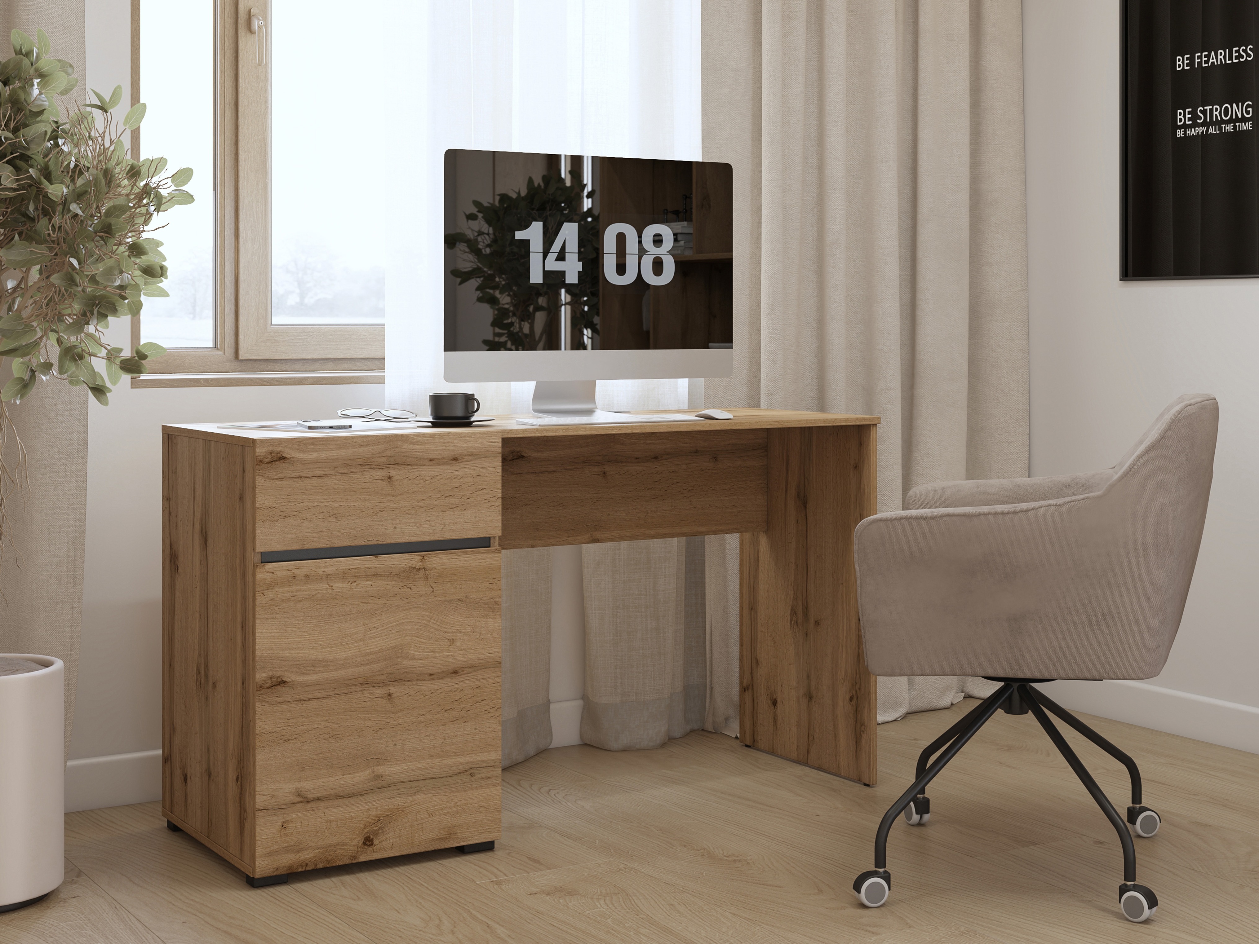 Bureau Alfere 125 (Chêne wotan)