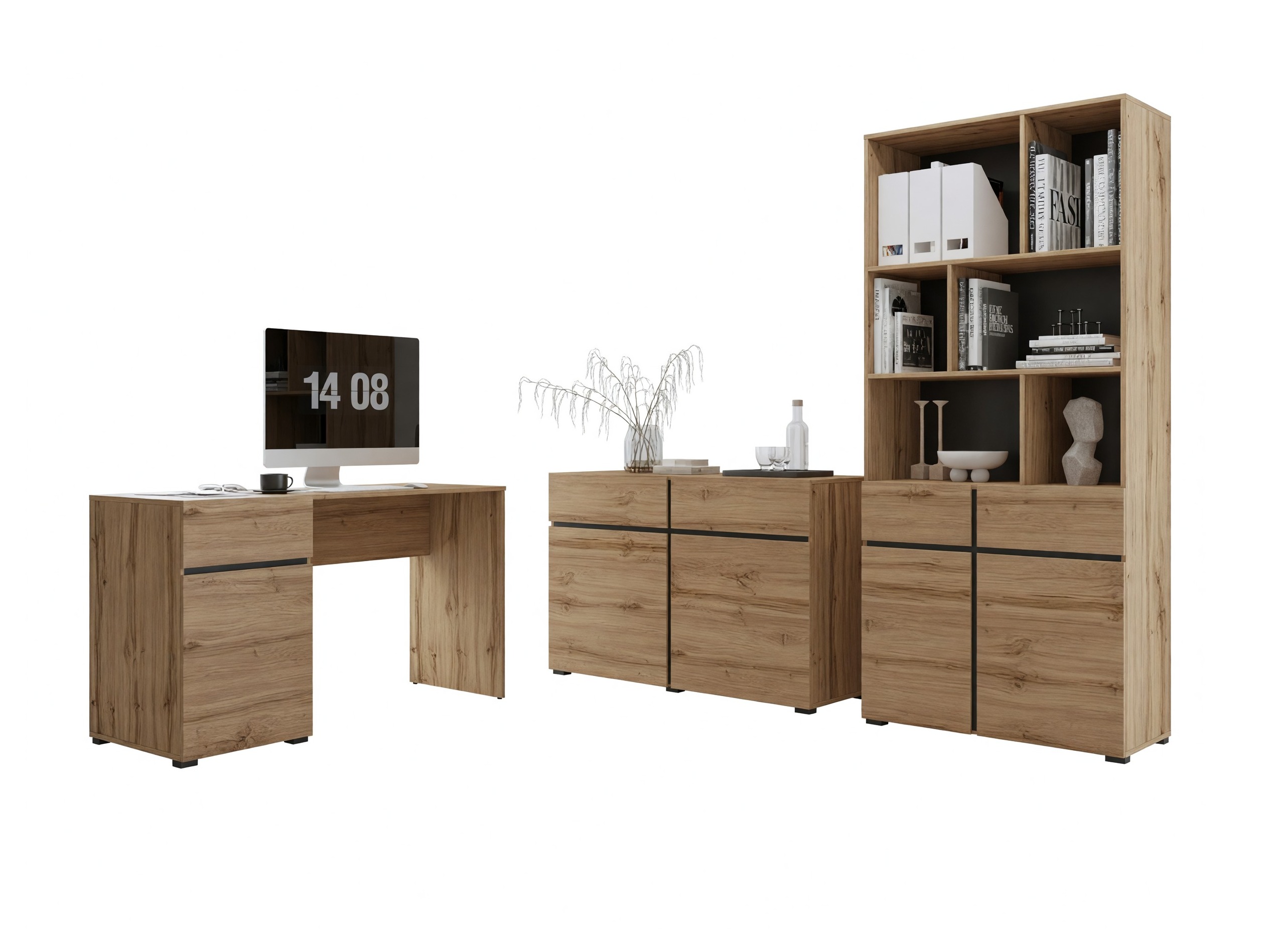 Ensemble de bureau à domicile Alfere 127