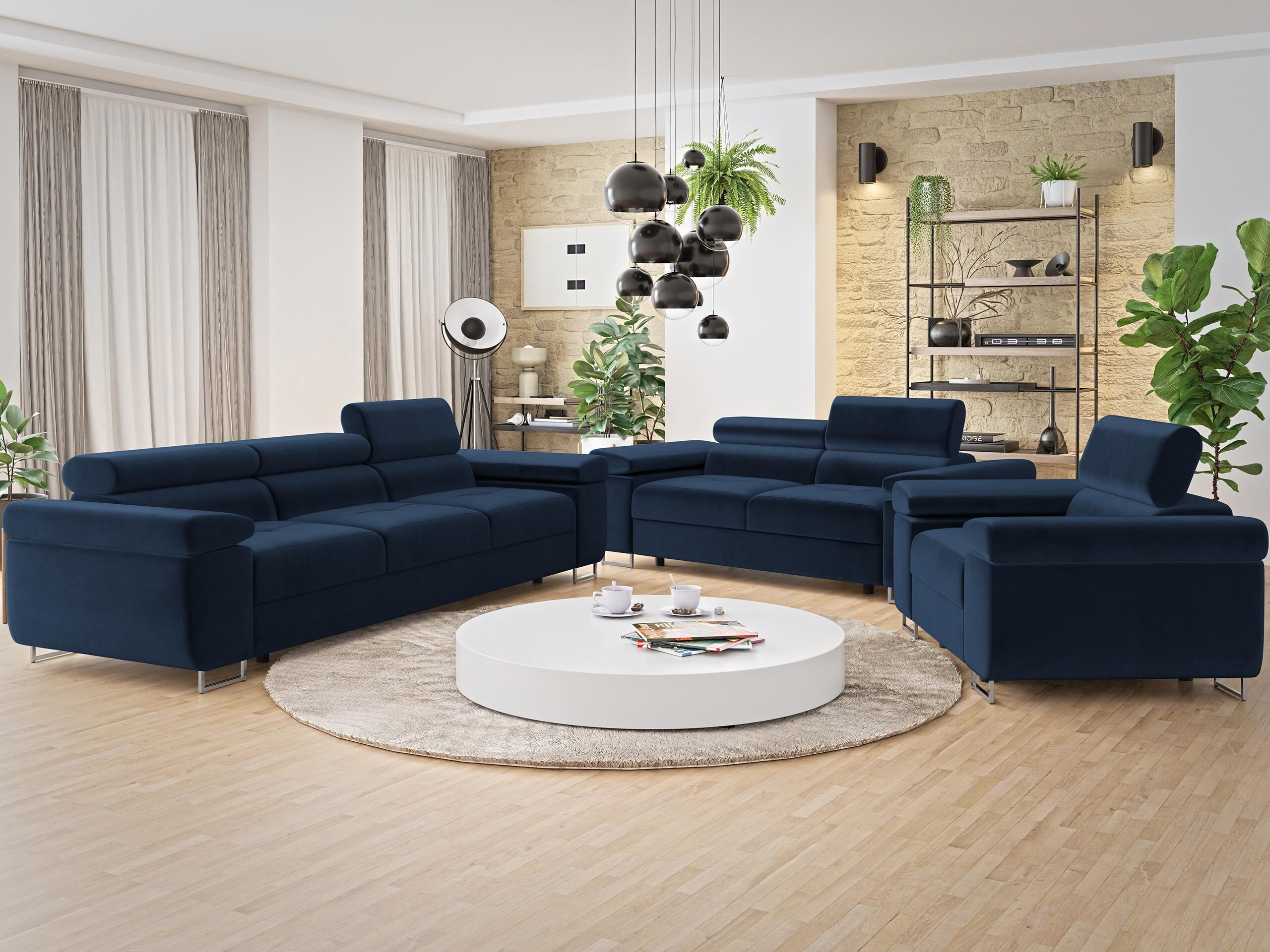 Ensemble de canapés Comfivo Vinetum (Polo 891)