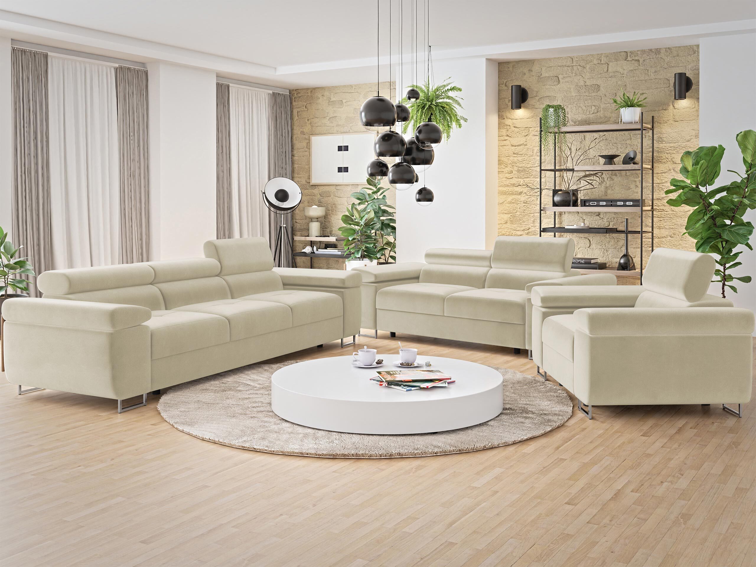 Ensemble de canapés Comfivo Vinetum (Polo 872)