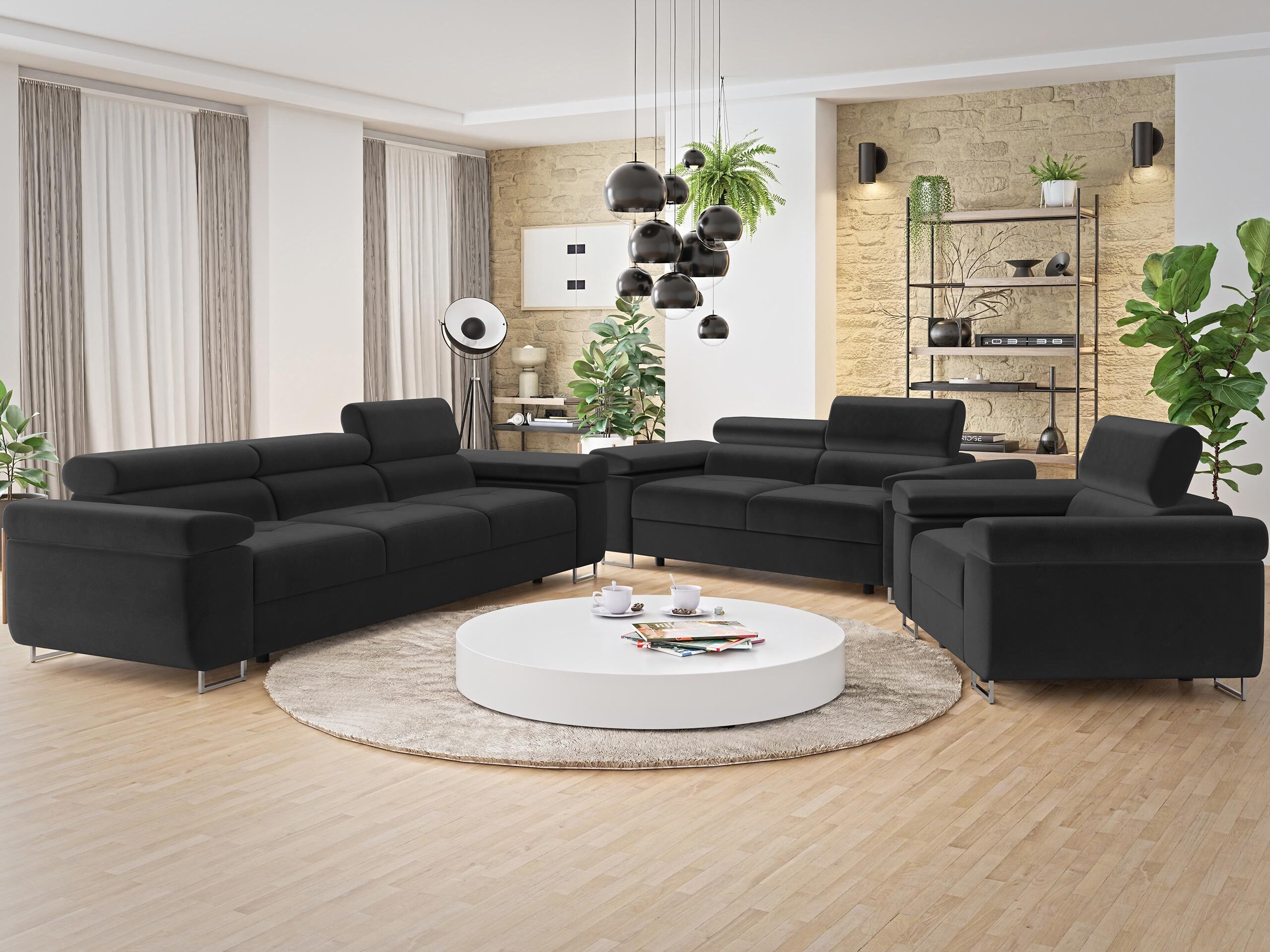 Ensemble de canapés Comfivo Vinetum (Polo 897)
