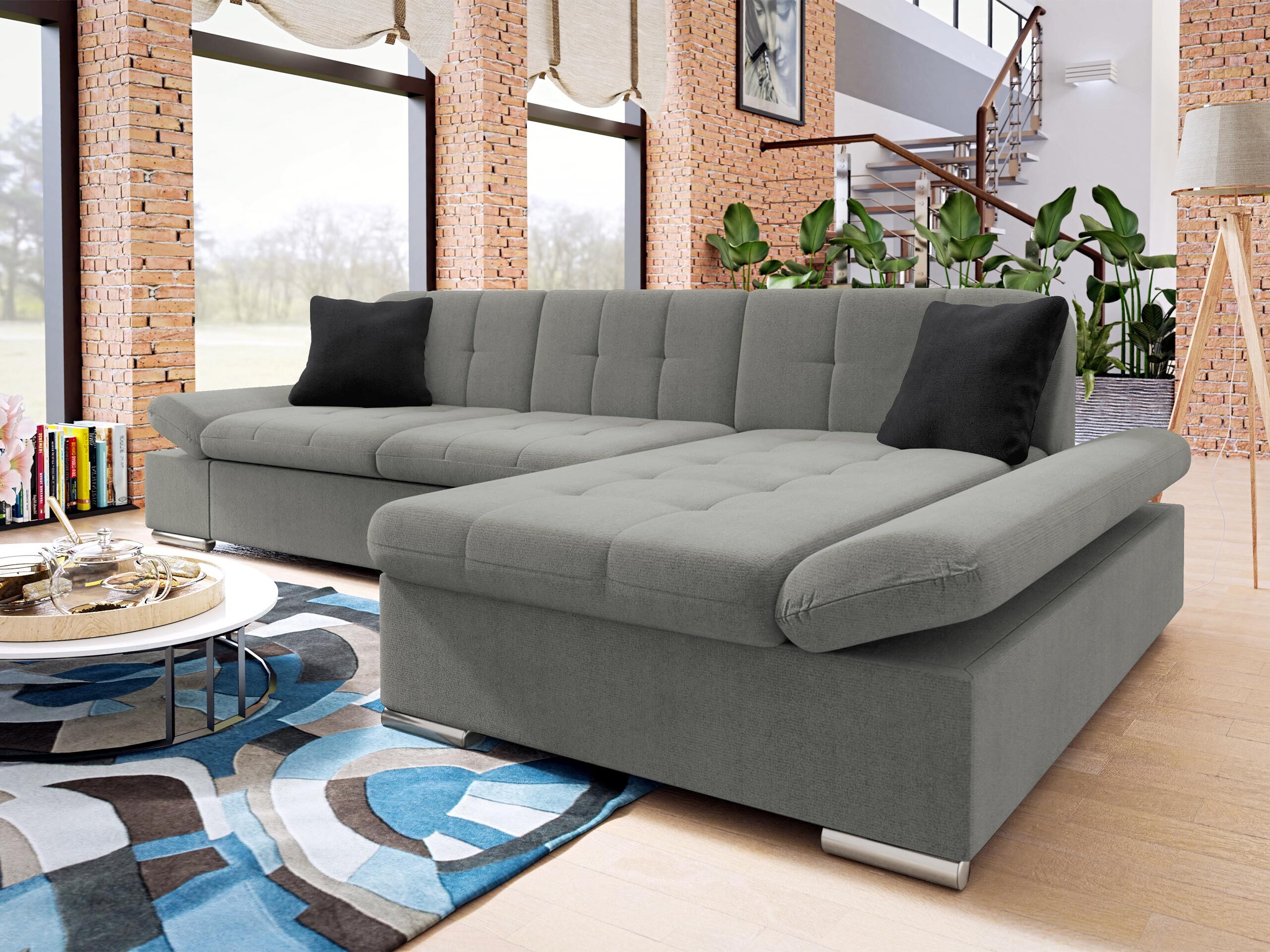 Canapé d'angle Comfivo Serenitas (Polo 894 + Polo 897)