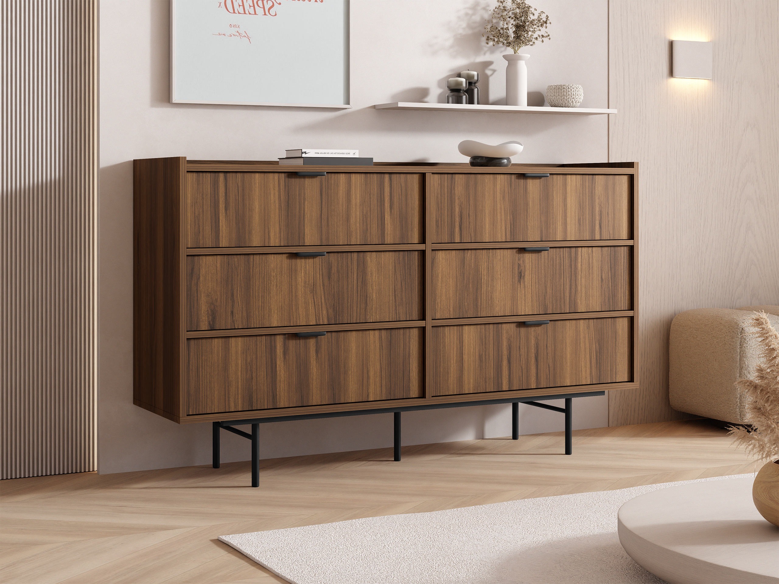 Commode Studos II (Noyer)