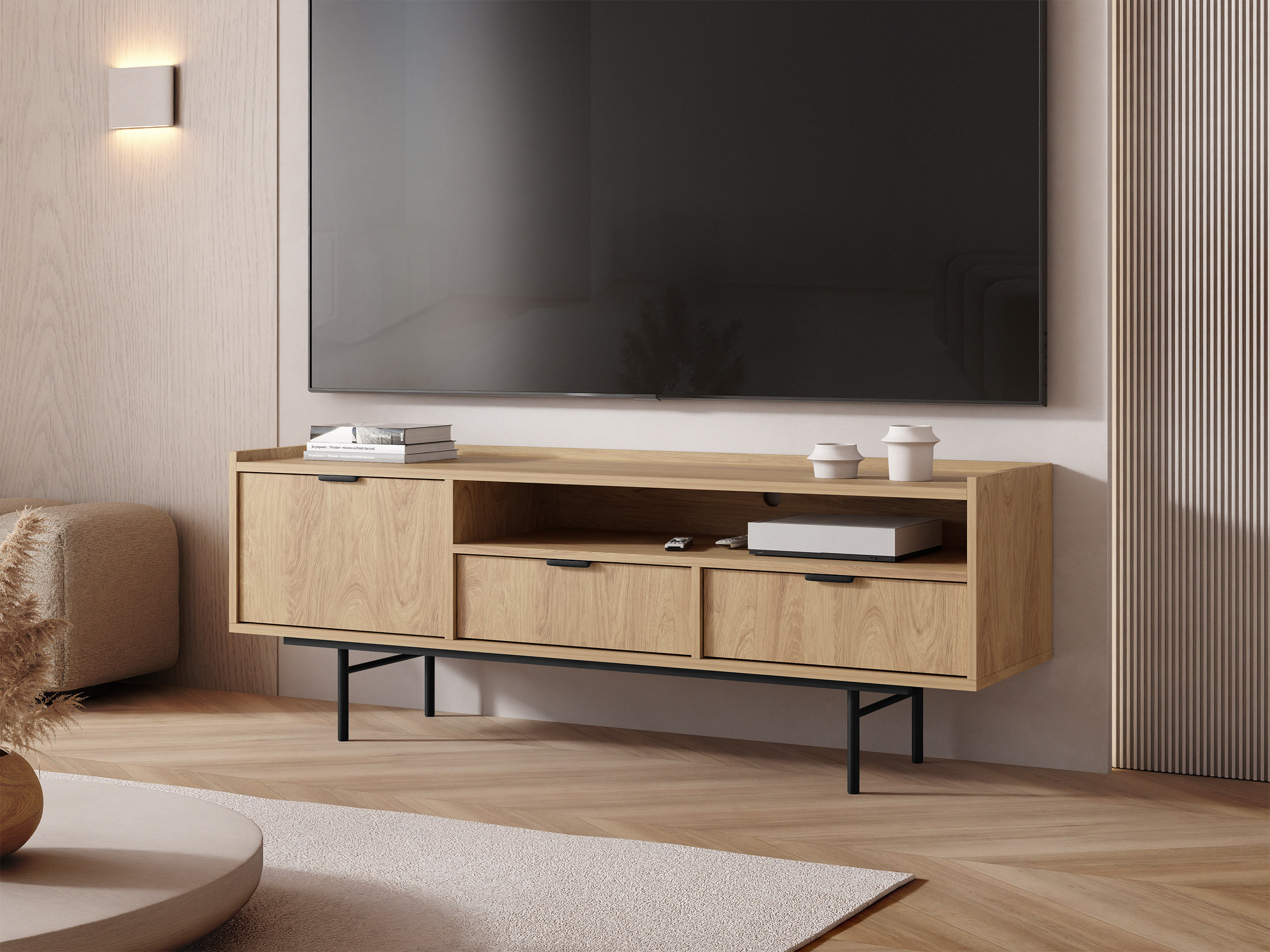 Meuble TV Studos (Chêne)