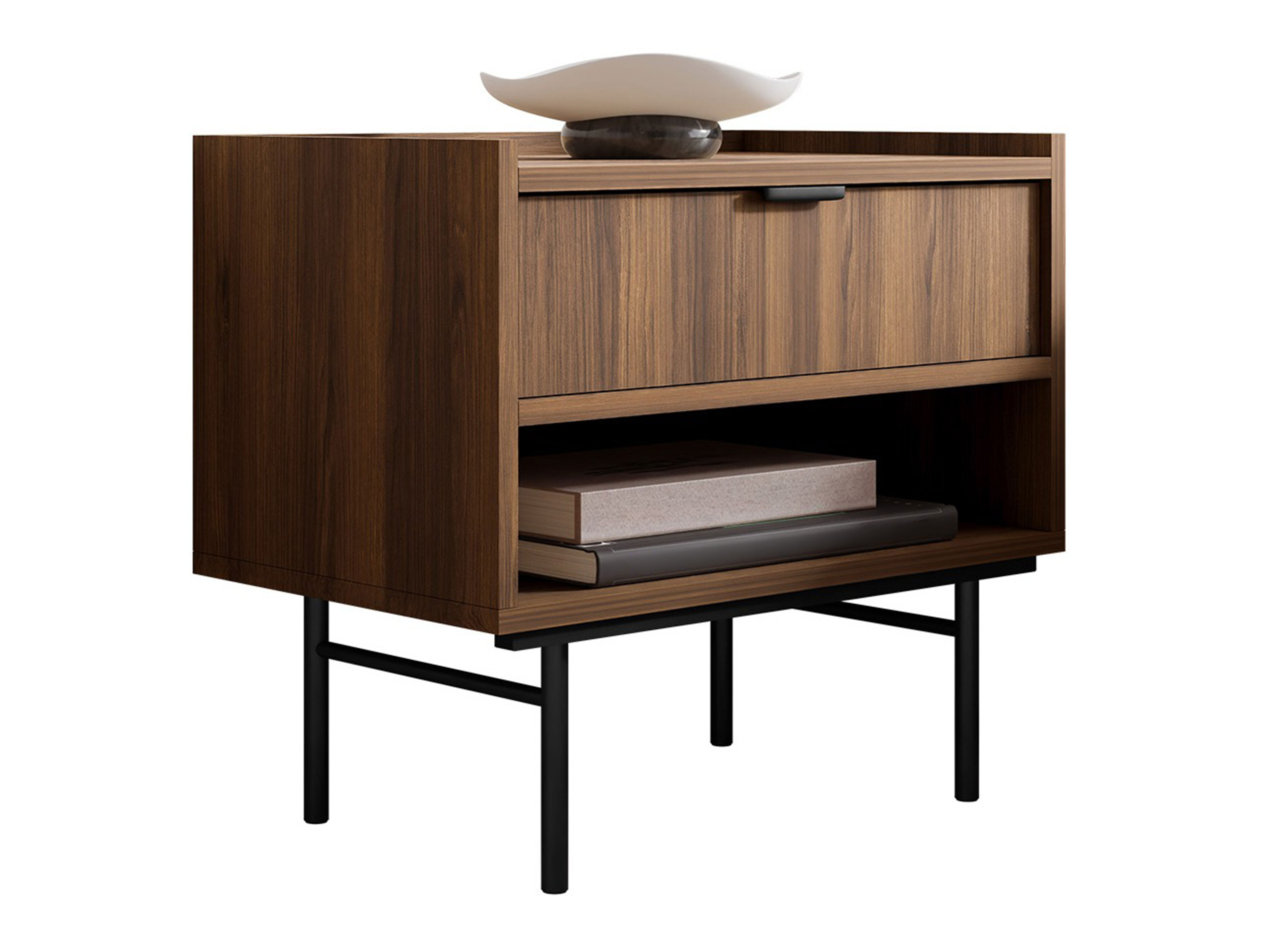 Table de chevet Studos (Noyer)