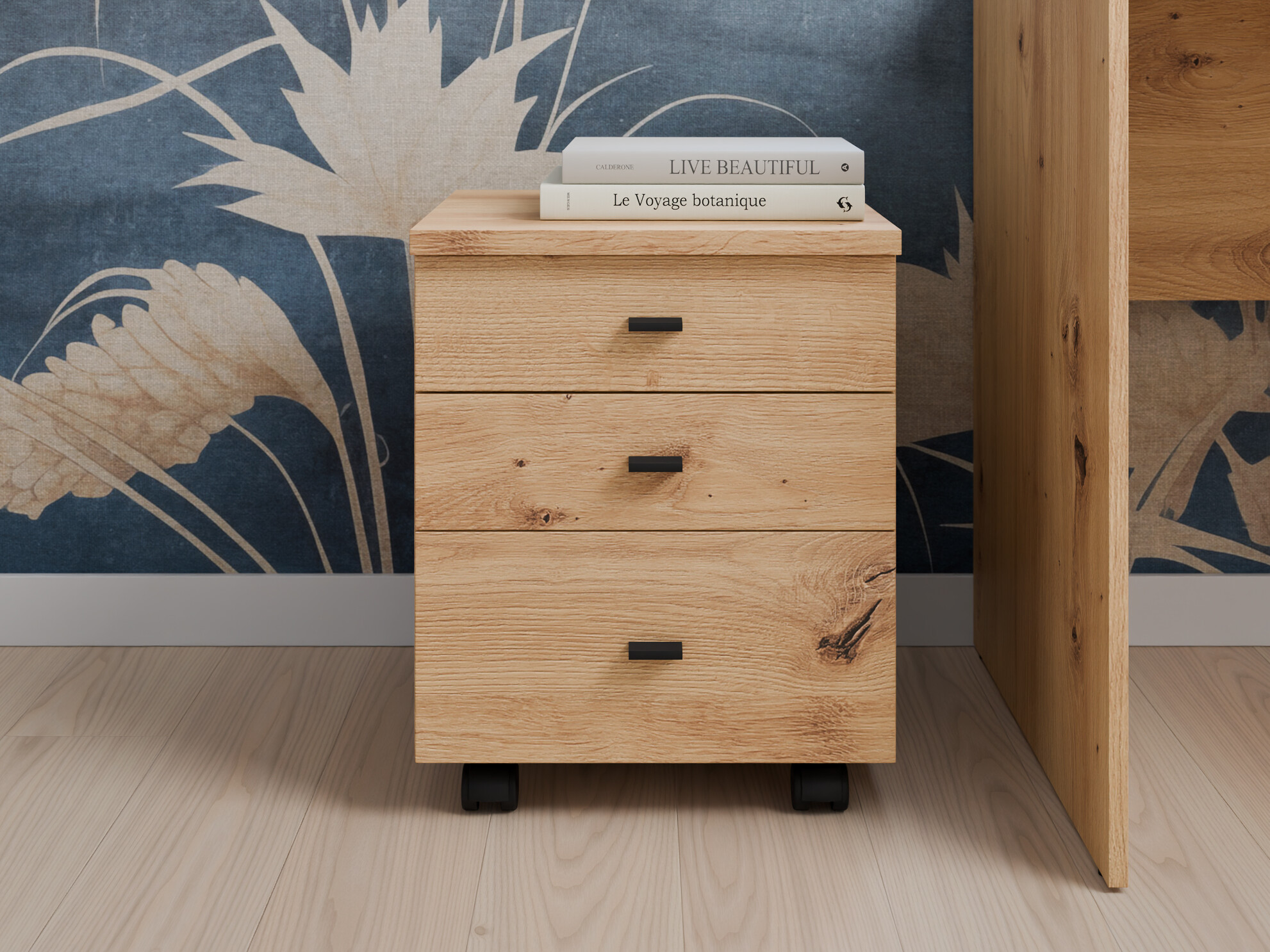 Tiroirs de bureau Fiofive 109 (Chêne Artisan)
