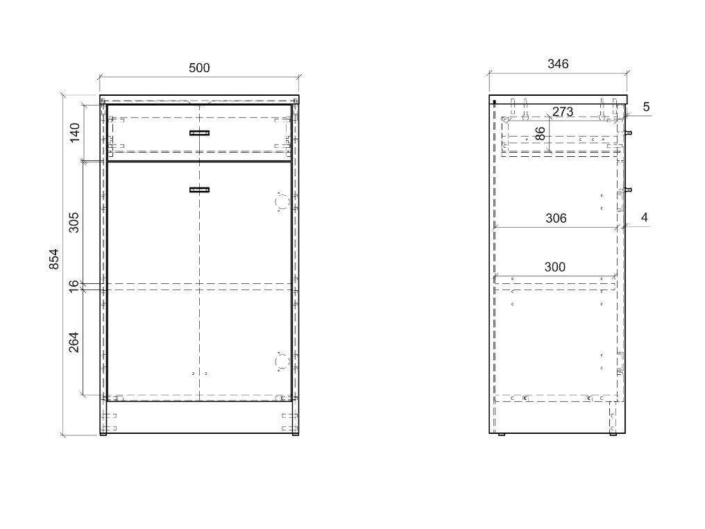 Commode Fiofive 110