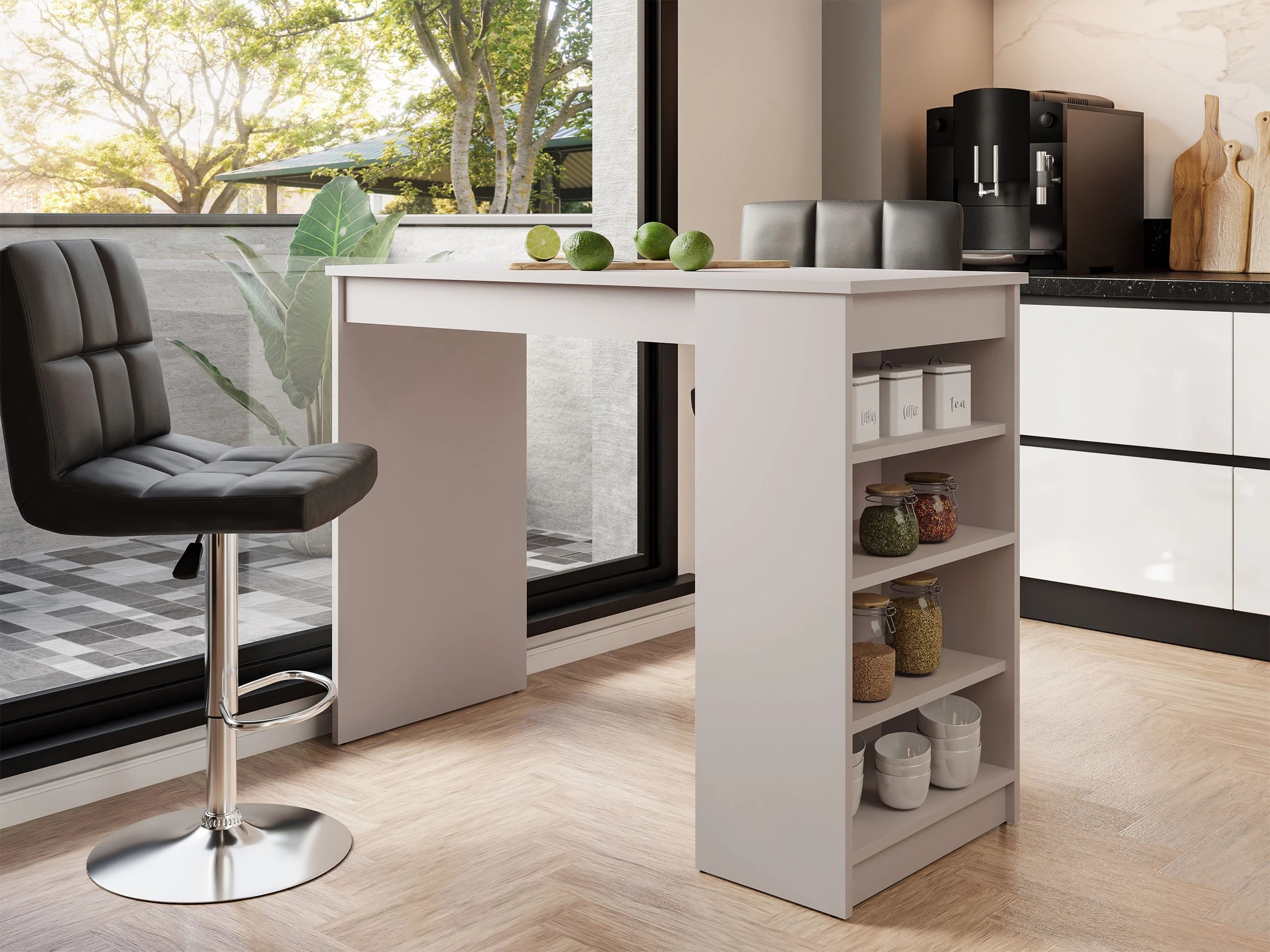 Table de bar Comfivo Cedrus (Cachemire)
