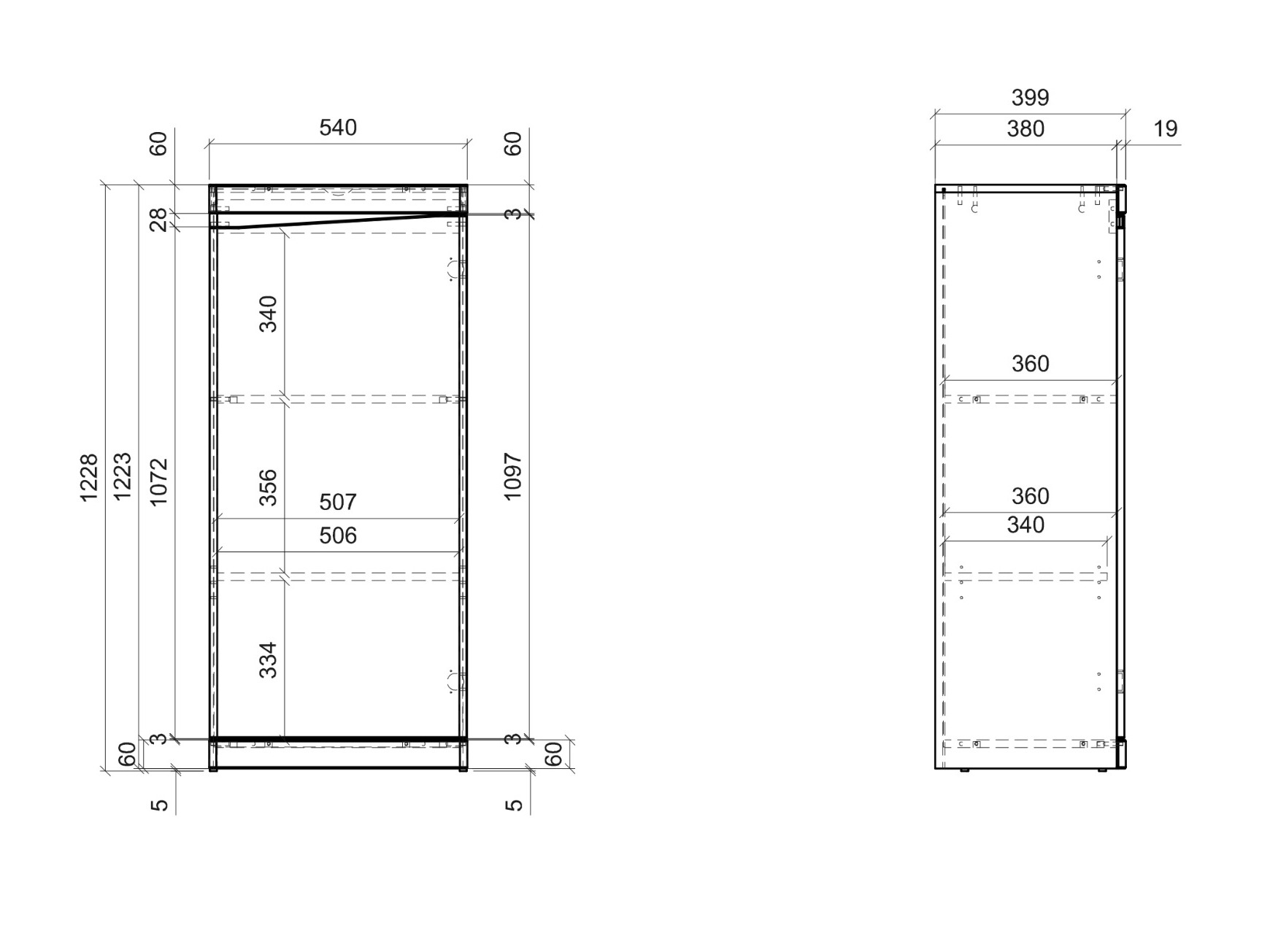 Buffet Venlori 132