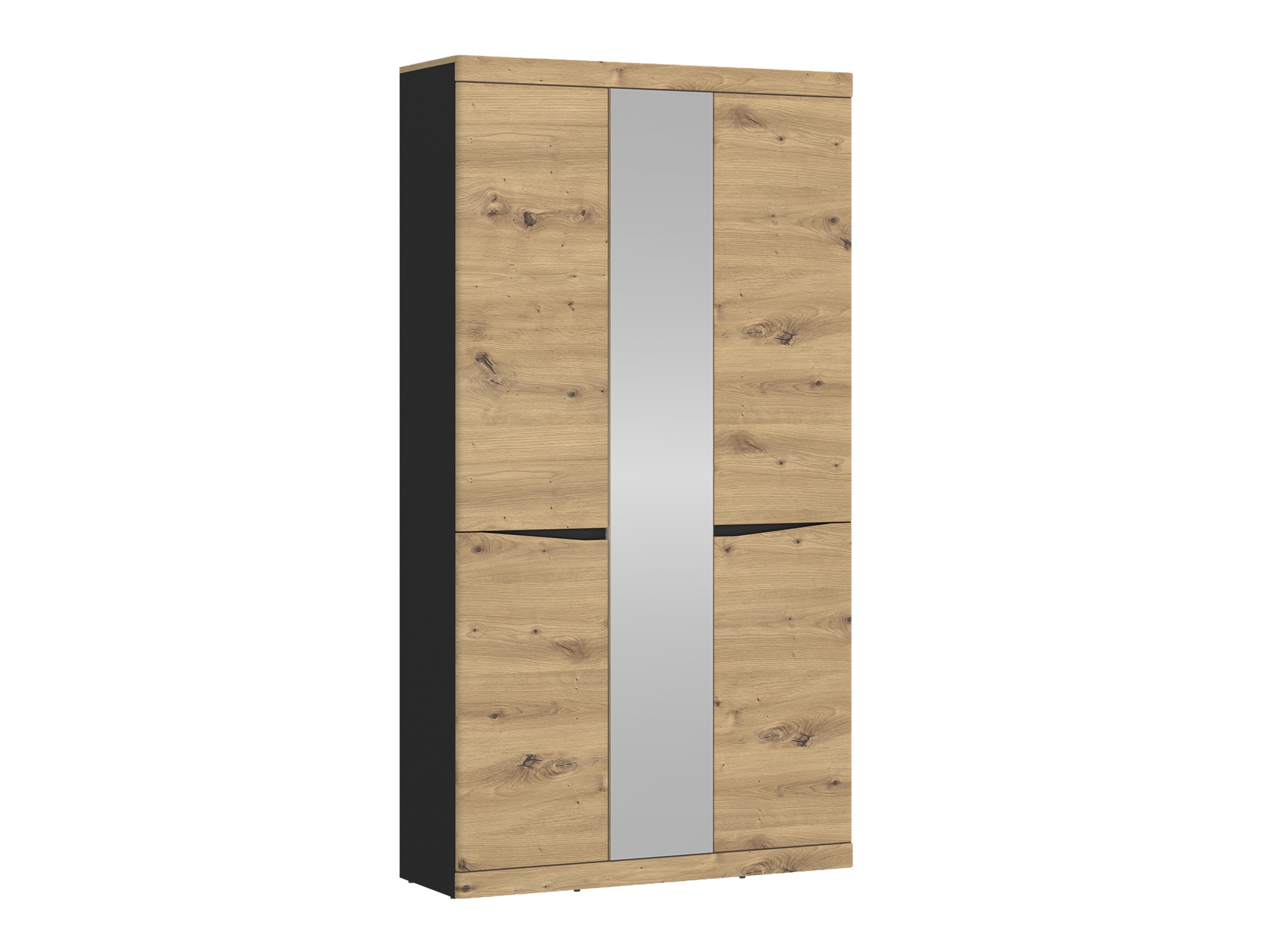 Armoire Venlori 139 (Anthracite + Chêne Artisan)