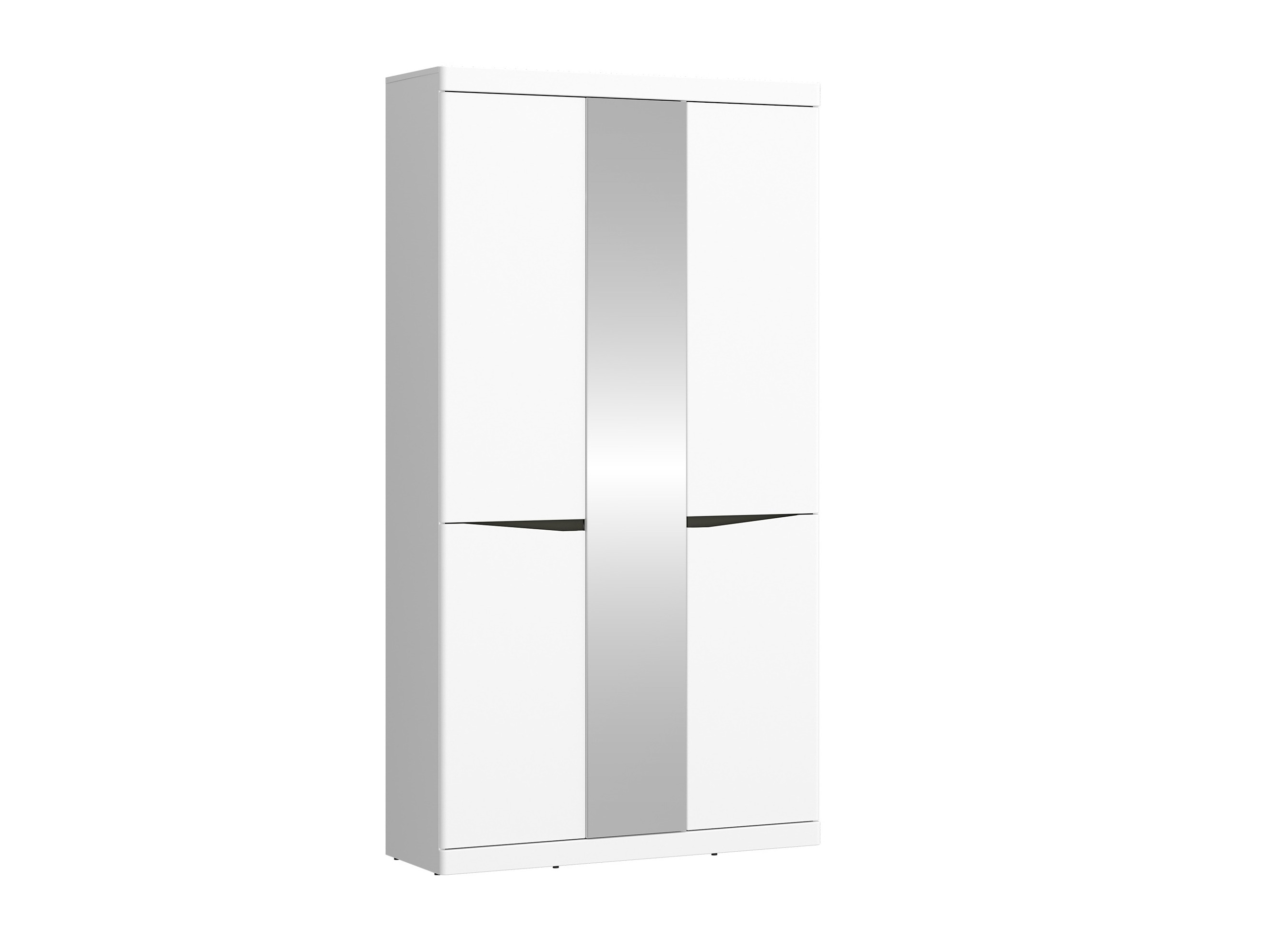 Armoire Venlori 139 (Blanc + Graphite)