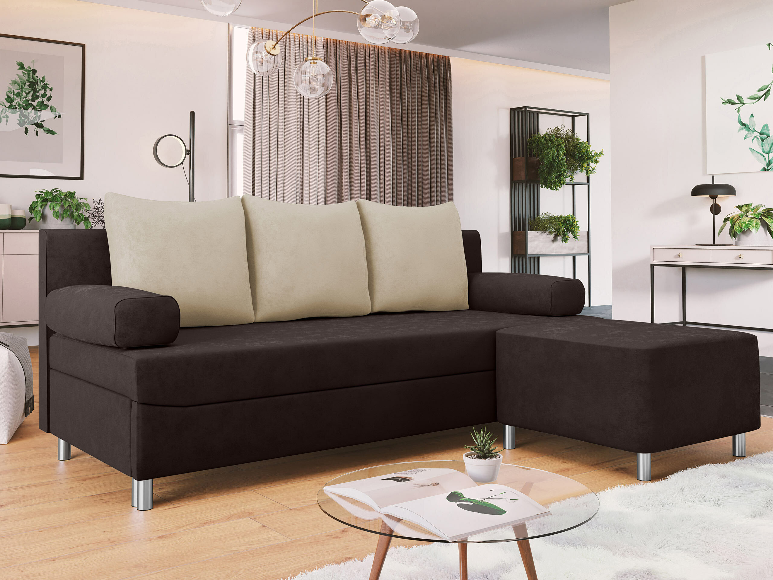 Canapé convertible Comfivo Artes (Alova 68 + Alova 07)