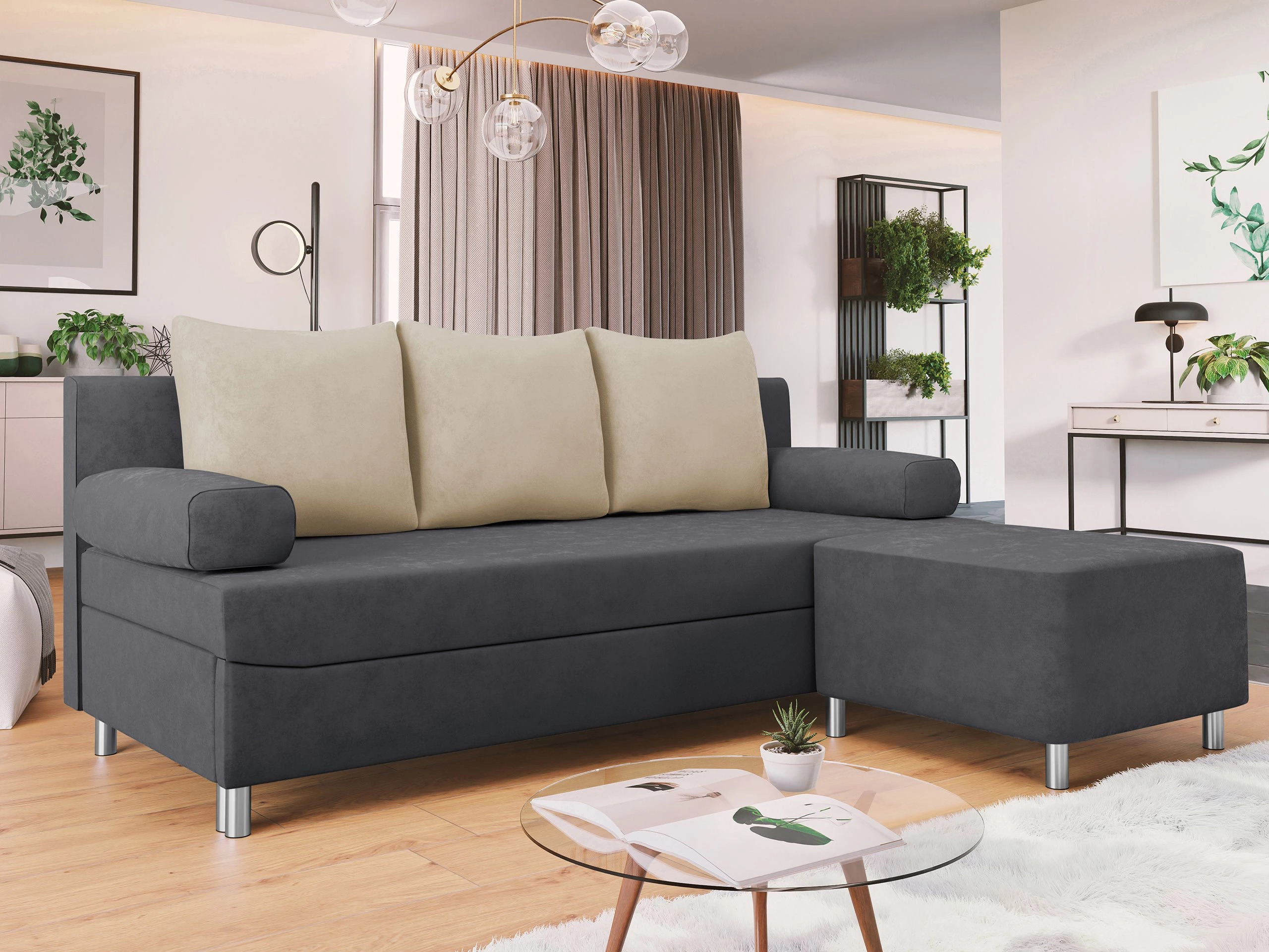 Canapé convertible Comfivo Artes (Alova 36 + Alova 07)