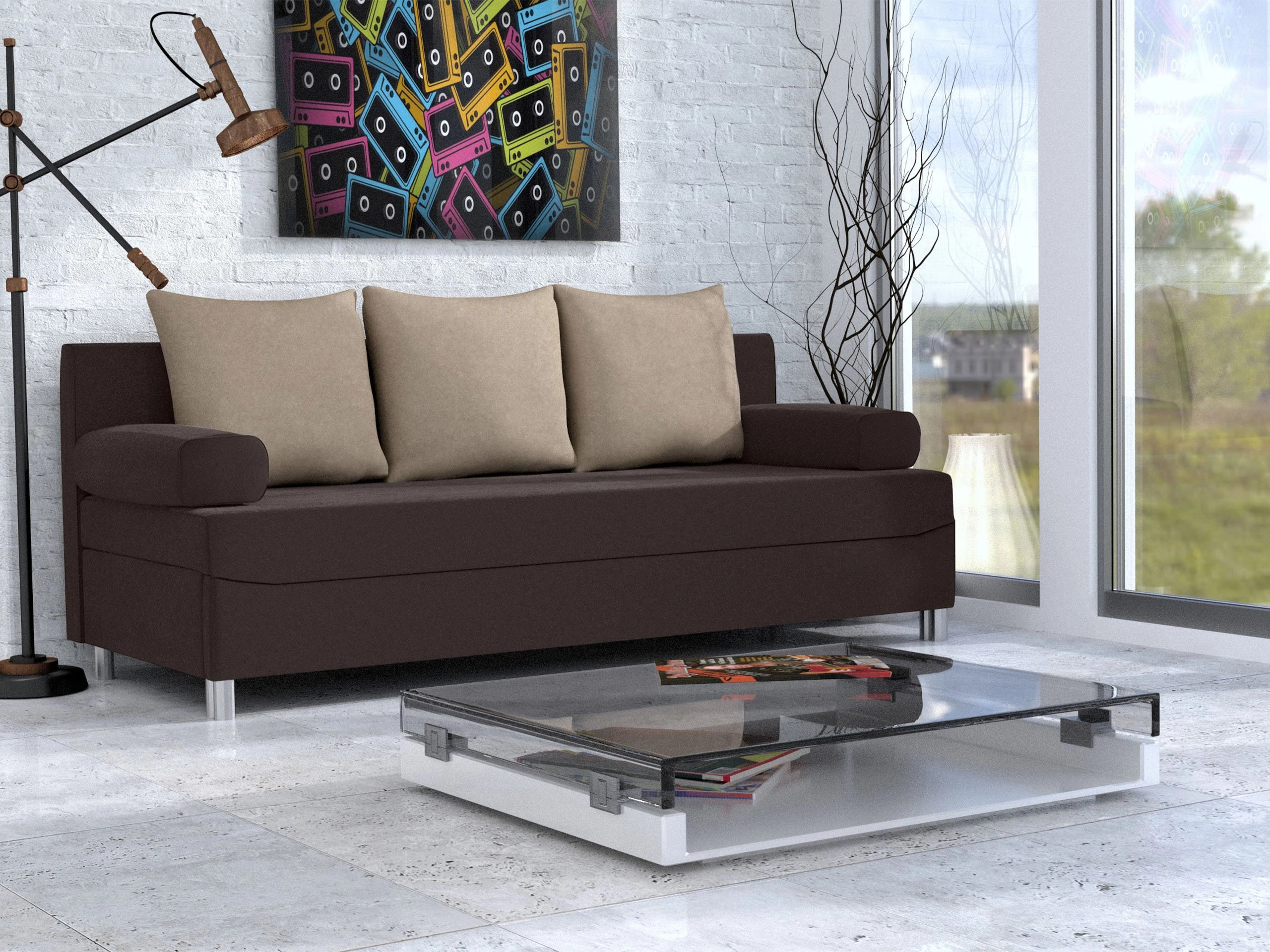 Canapé convertible Comfivo Artes (Alova 68 + Alova 07)
