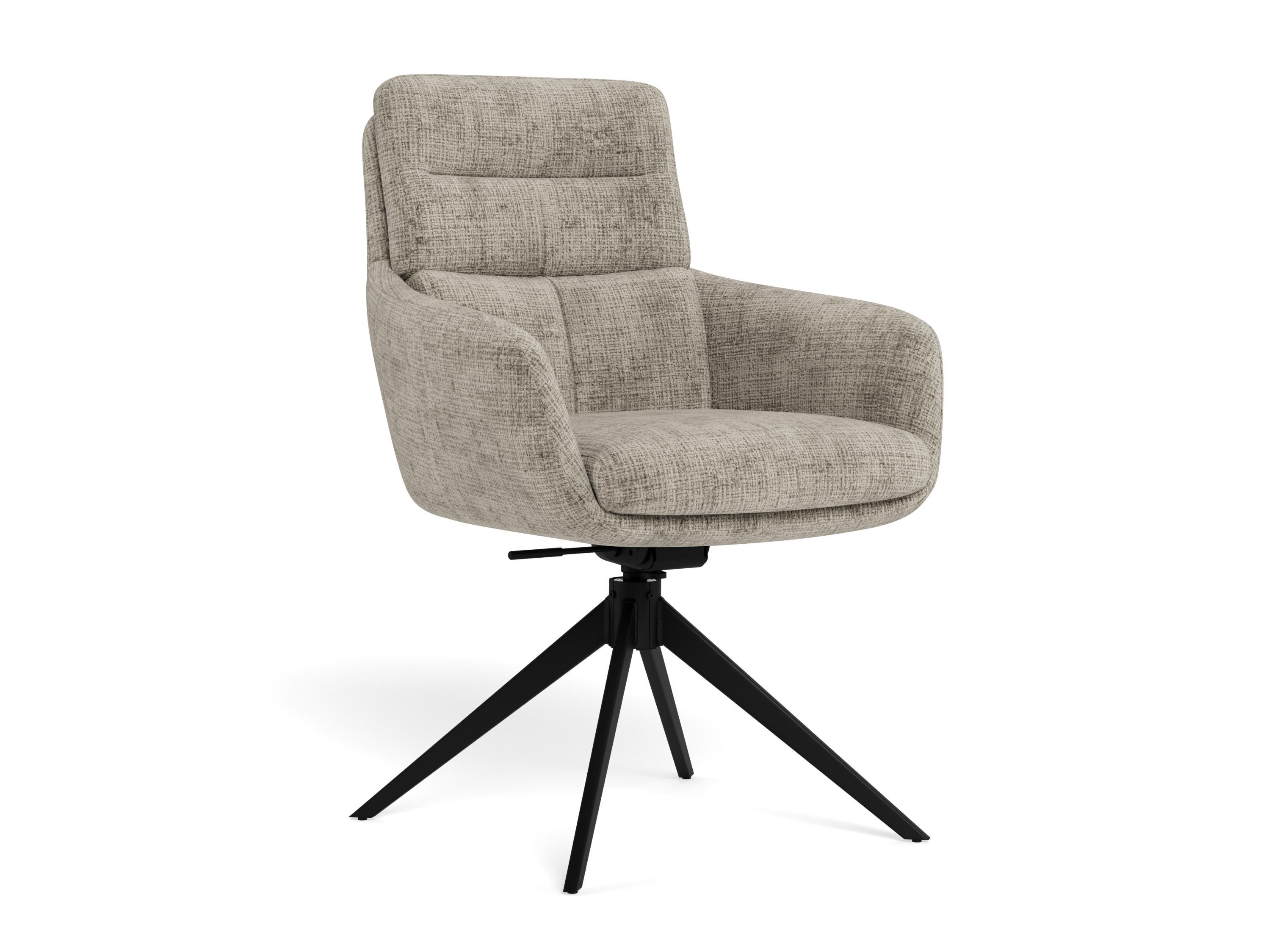Chaise Norsica 1034 (Noir + Gris)