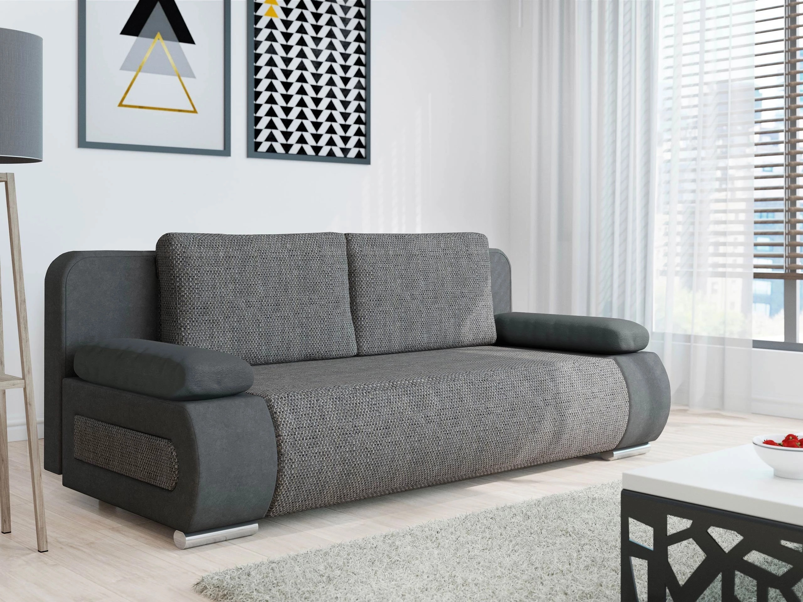 Canapé convertible Comfivo Pudor (Alova 36 + Lawa 05)