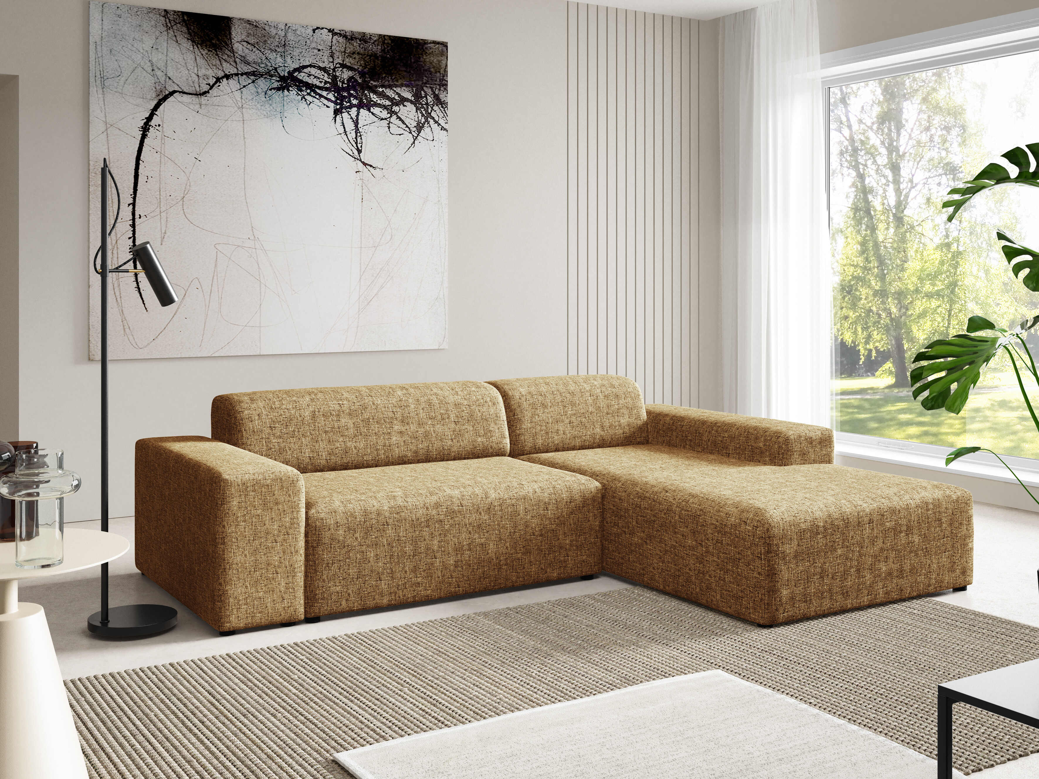 Canapé d'angle modulaire Lutivi 101 (Imo 30)