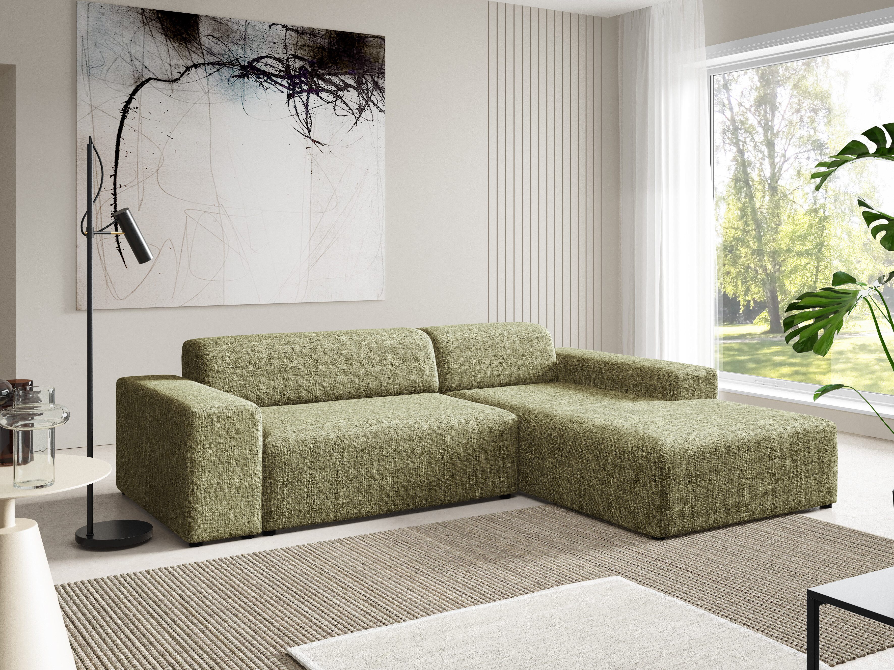 Canapé d'angle modulaire Lutivi 101 (Imo 35)