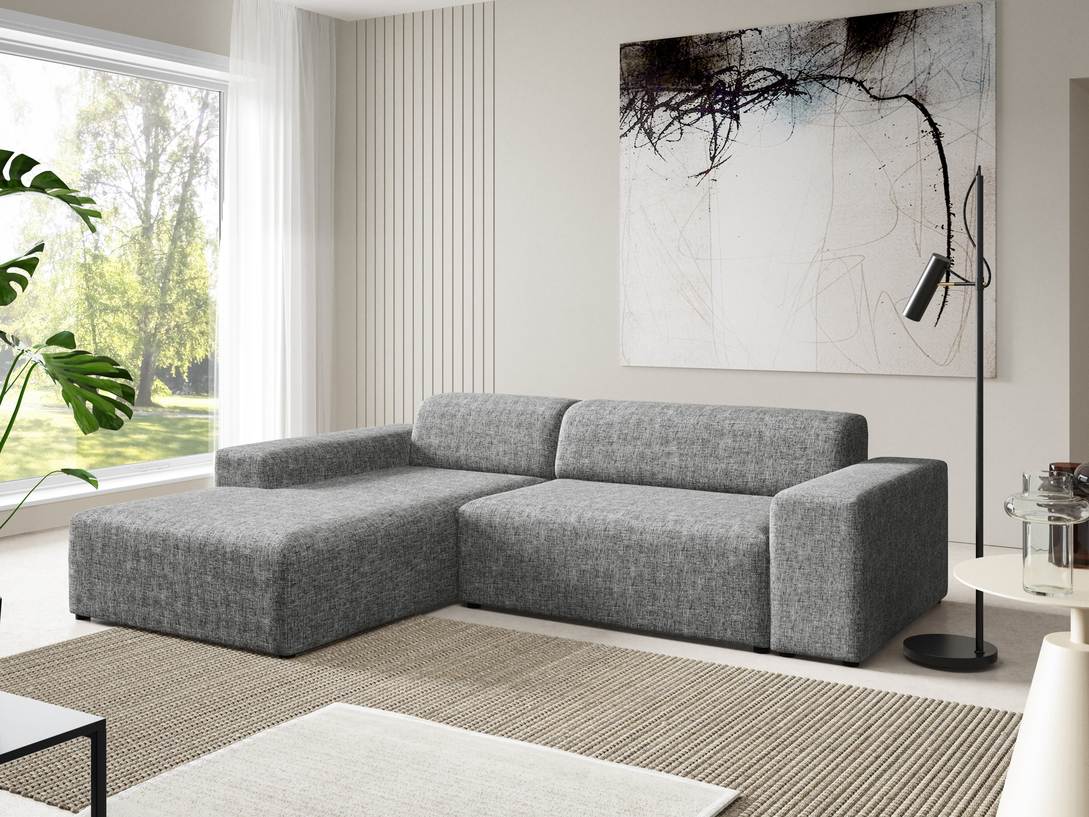 Canapé d'angle modulaire Lutivi 101 (Imo 50)