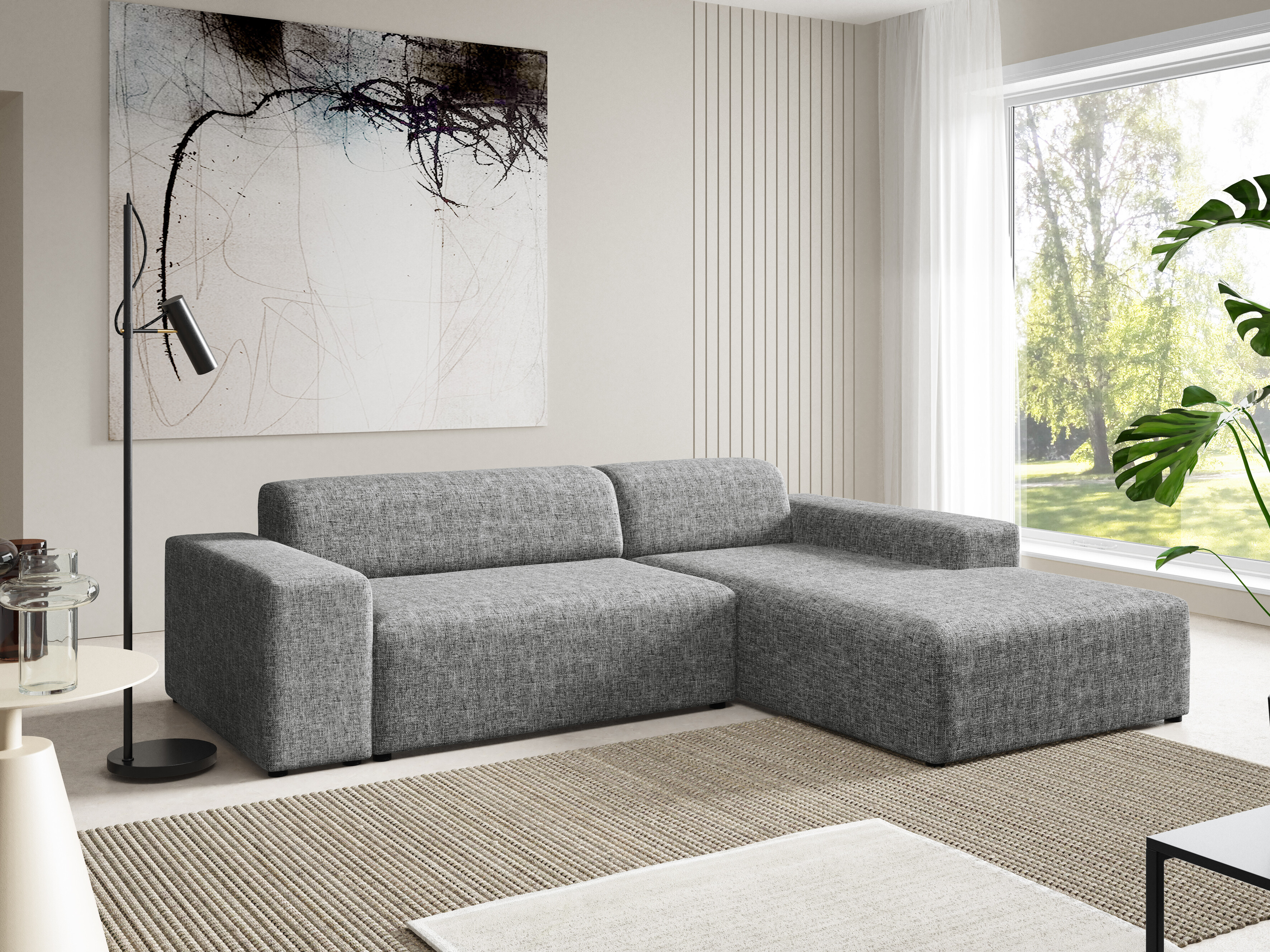 Canapé d'angle modulaire Lutivi 101 (Imo 50)
